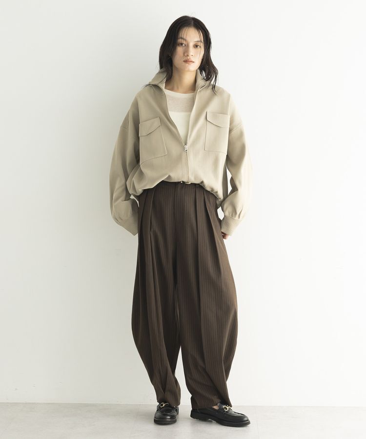 GARAGE OF GOOD CLOTHING「総針ニットWzipブルゾン2」|ブルゾン・スタジャン|