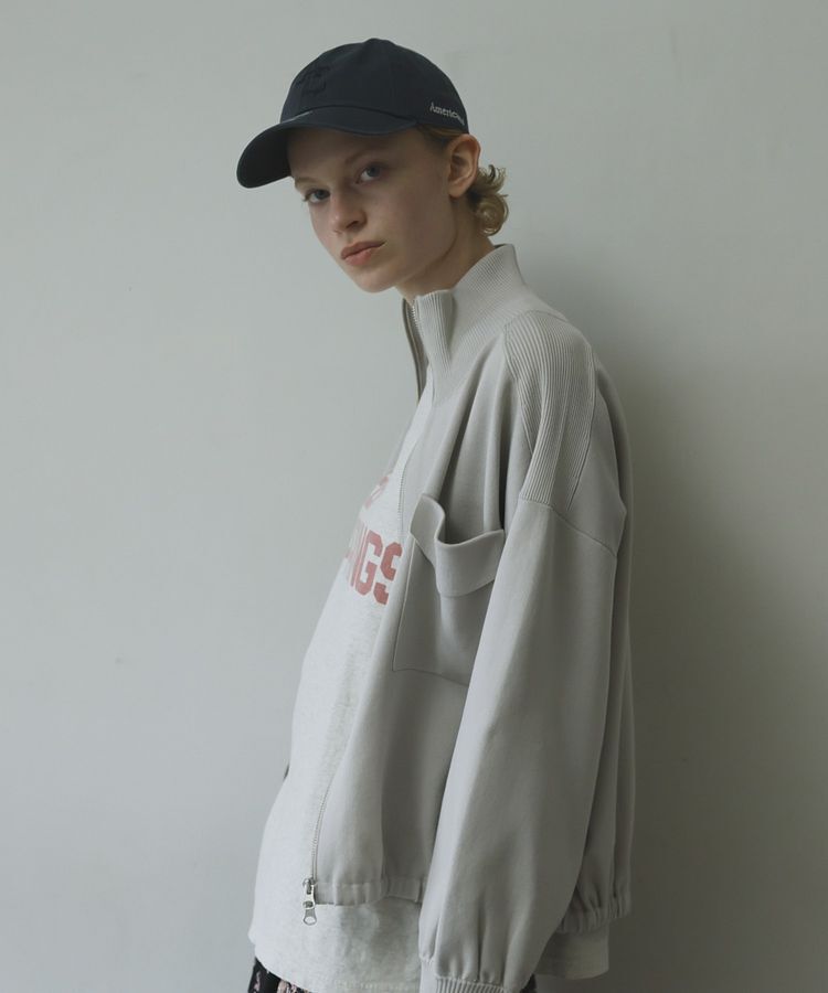 GARAGE OF GOOD CLOTHING「総針ニットWzipブルゾン2」|ブルゾン・スタジャン|