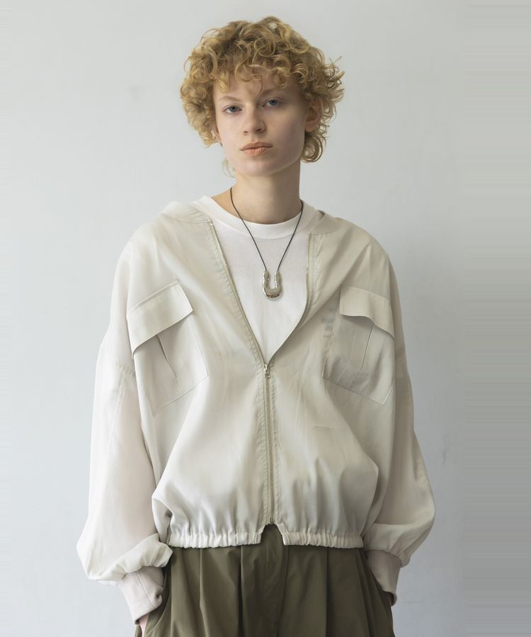 GARAGE OF GOOD CLOTHING「袖口リブシアーブルゾン」|ブルゾン・スタジャン|