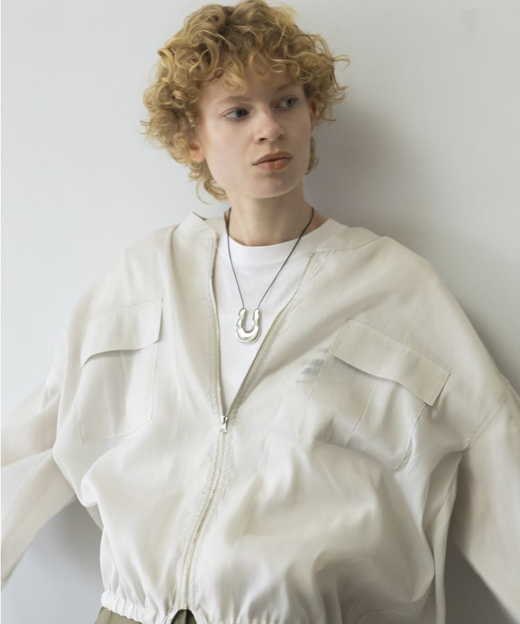 GARAGE OF GOOD CLOTHING「袖口リブシアーブルゾン」|ブルゾン・スタジャン|