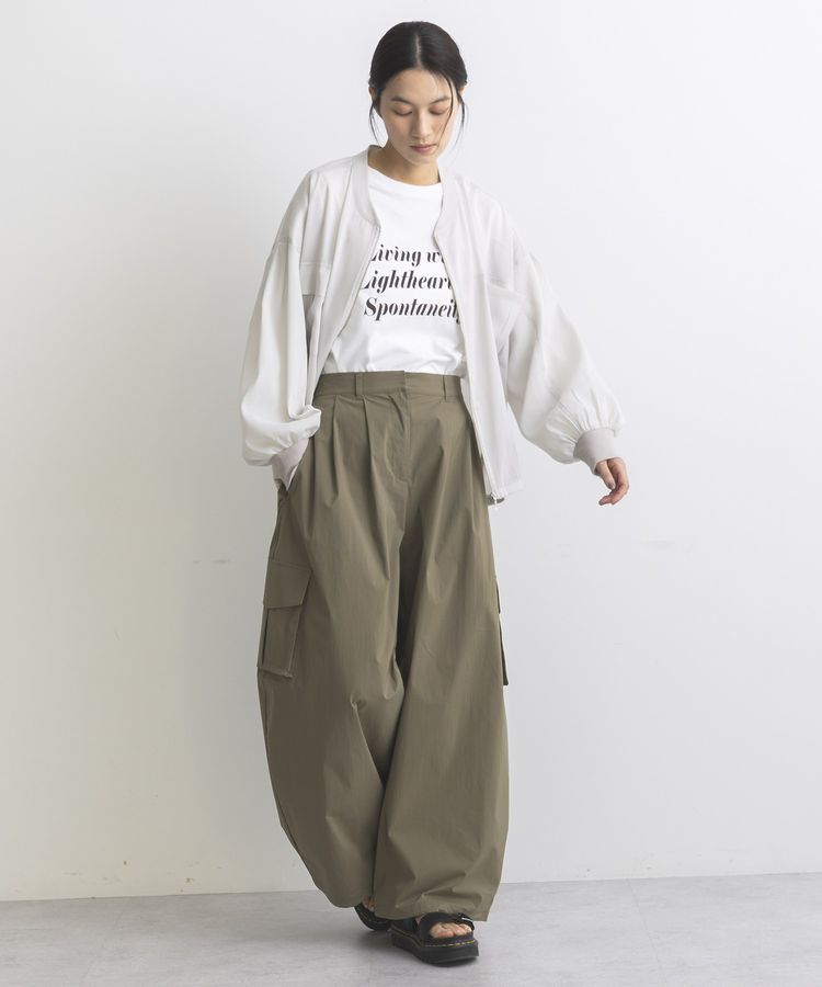 GARAGE OF GOOD CLOTHING「袖口リブシアーブルゾン」|ブルゾン・スタジャン|