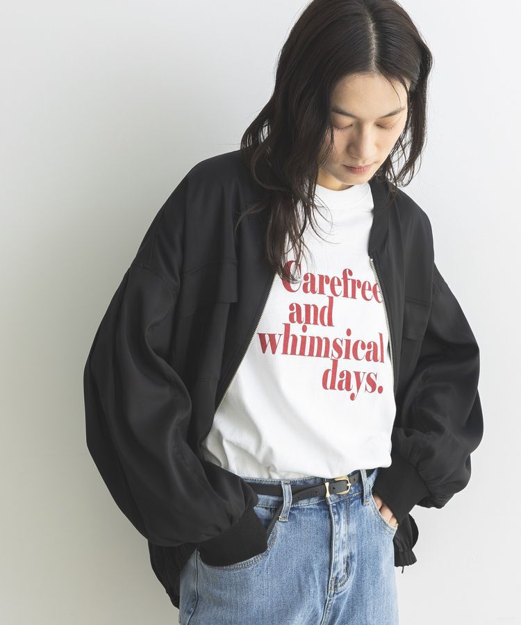 GARAGE OF GOOD CLOTHING「袖口リブシアーブルゾン」|ブルゾン・スタジャン|