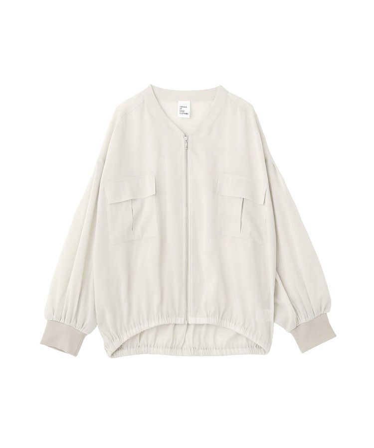 GARAGE OF GOOD CLOTHING「袖口リブシアーブルゾン」|ブルゾン・スタジャン|