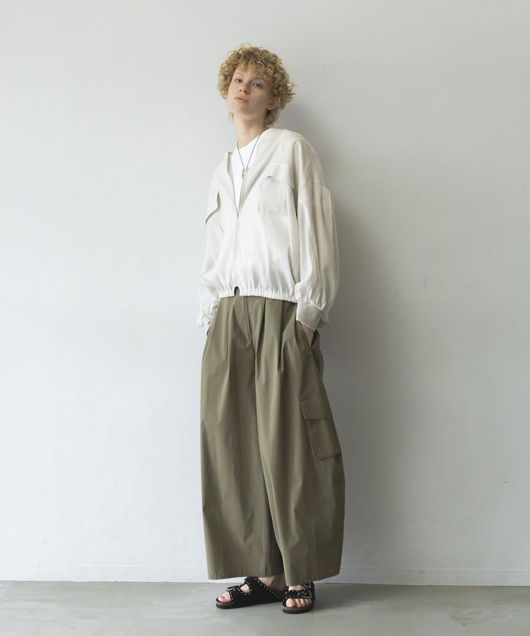 GARAGE OF GOOD CLOTHING「袖口リブシアーブルゾン」|ブルゾン・スタジャン|