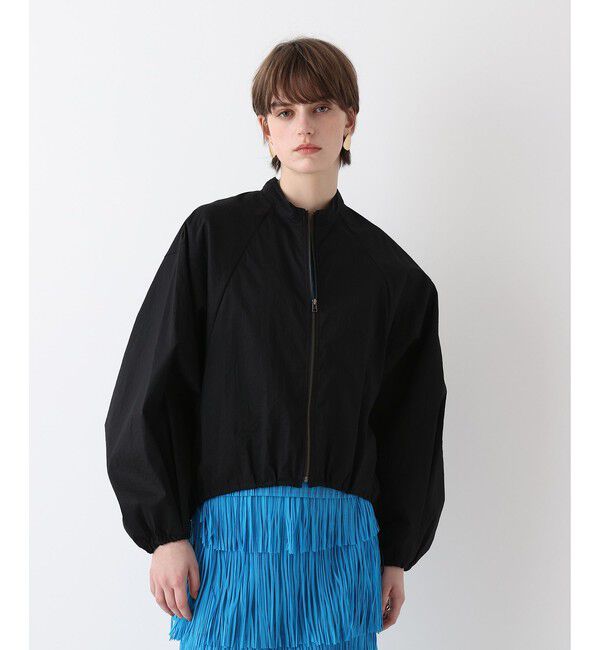 allureville「【ATELIER Line】トランスペアレントコクーンブルゾン」|ブルゾン・スタジャン|