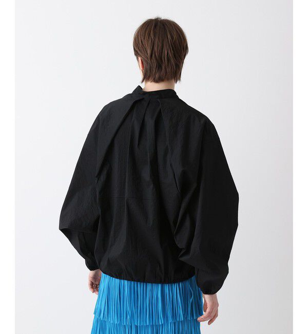 allureville「【ATELIER Line】トランスペアレントコクーンブルゾン」|ブルゾン・スタジャン|