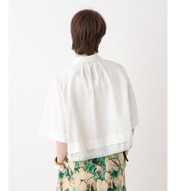 allureville「【ATELIER Line】シャツカラーブルゾン」|ブルゾン・スタジャン|