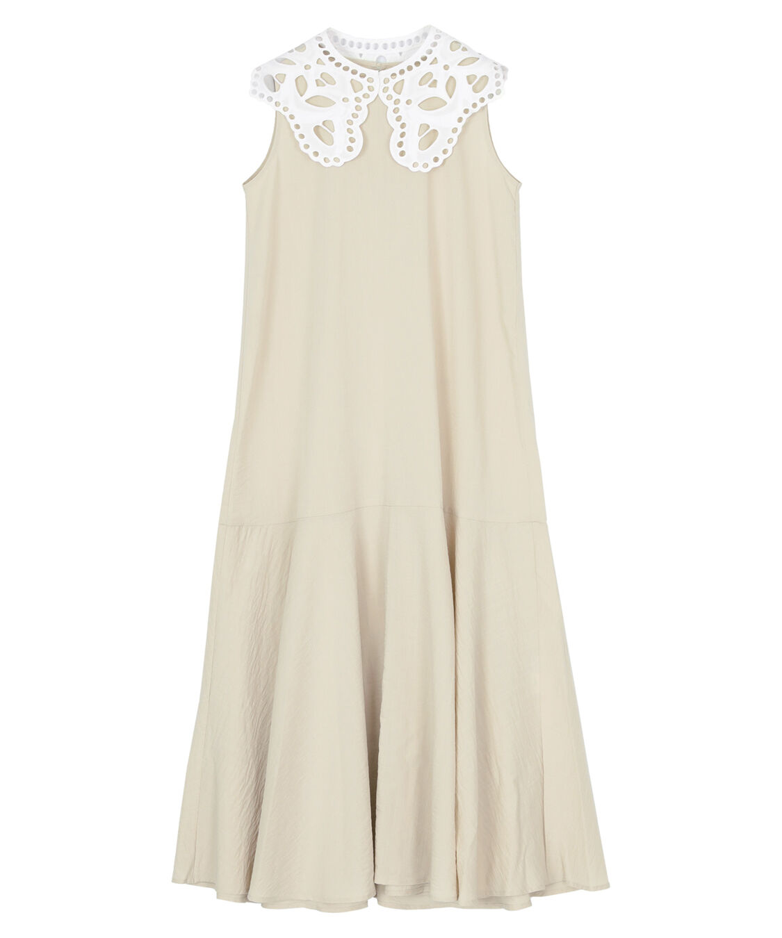 titivate「レースつけ襟付ノースリーブワンピース」|ワンピース|