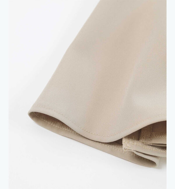 ur's「【星玲奈さんコラボアイテム】2way襟付タックペプラムトップス」|Tシャツ・カットソー|