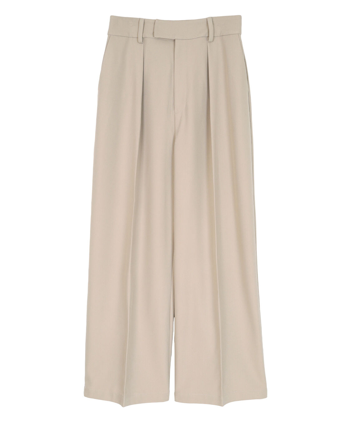 ur's「1タックセンタープレスワイドパンツ」|スラックス|