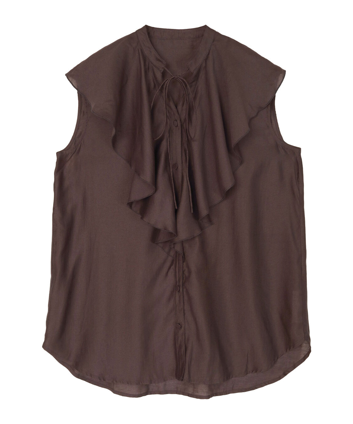 ur's「ラッフルデザインフレンチスリーブブラウス」|シャツ・ブラウス|