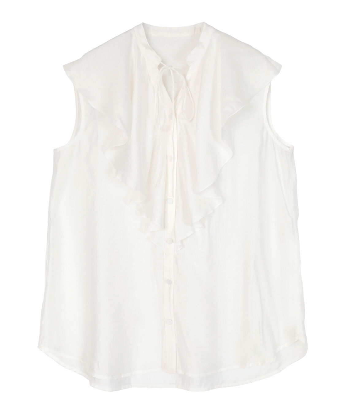 ur's「ラッフルデザインフレンチスリーブブラウス」|シャツ・ブラウス|