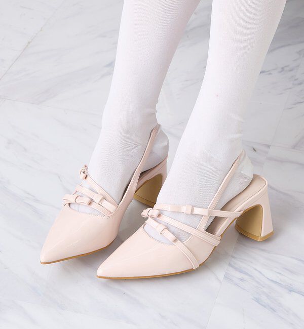  「リボンヒールミュール」|その他|