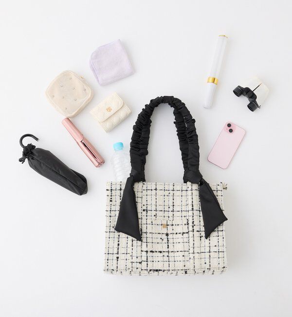  「キャリーオン可能/ギャザーハンドルトートバッグ/A4対応」|ショルダー・メッセンジャー|