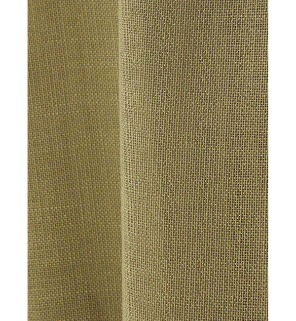 MIDIUMISOLID「MIDIUMISOLID for Ladies リネンライクメッシュブルゾン」|ブルゾン・スタジャン|