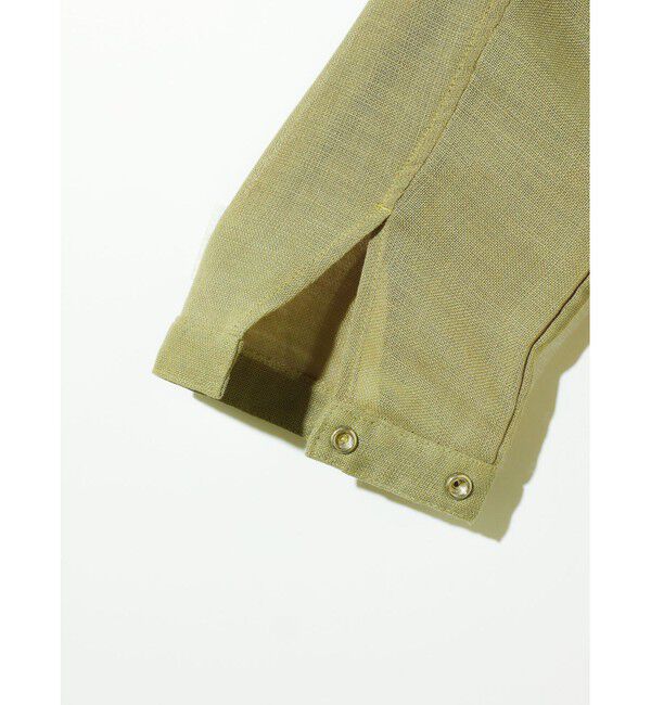 MIDIUMISOLID「MIDIUMISOLID for Ladies リネンライクメッシュブルゾン」|ブルゾン・スタジャン|