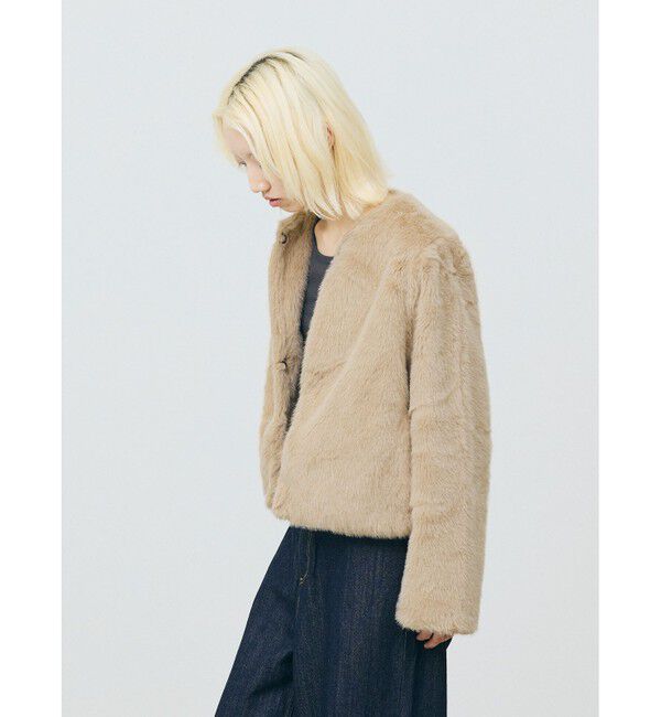 MARMARMAR「MARMARMAR ファーブルゾン」|ブルゾン・スタジャン|