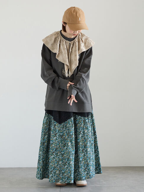 Samansa Mos2「【消臭効果】イニシャル刺繍キャップ」|その他|