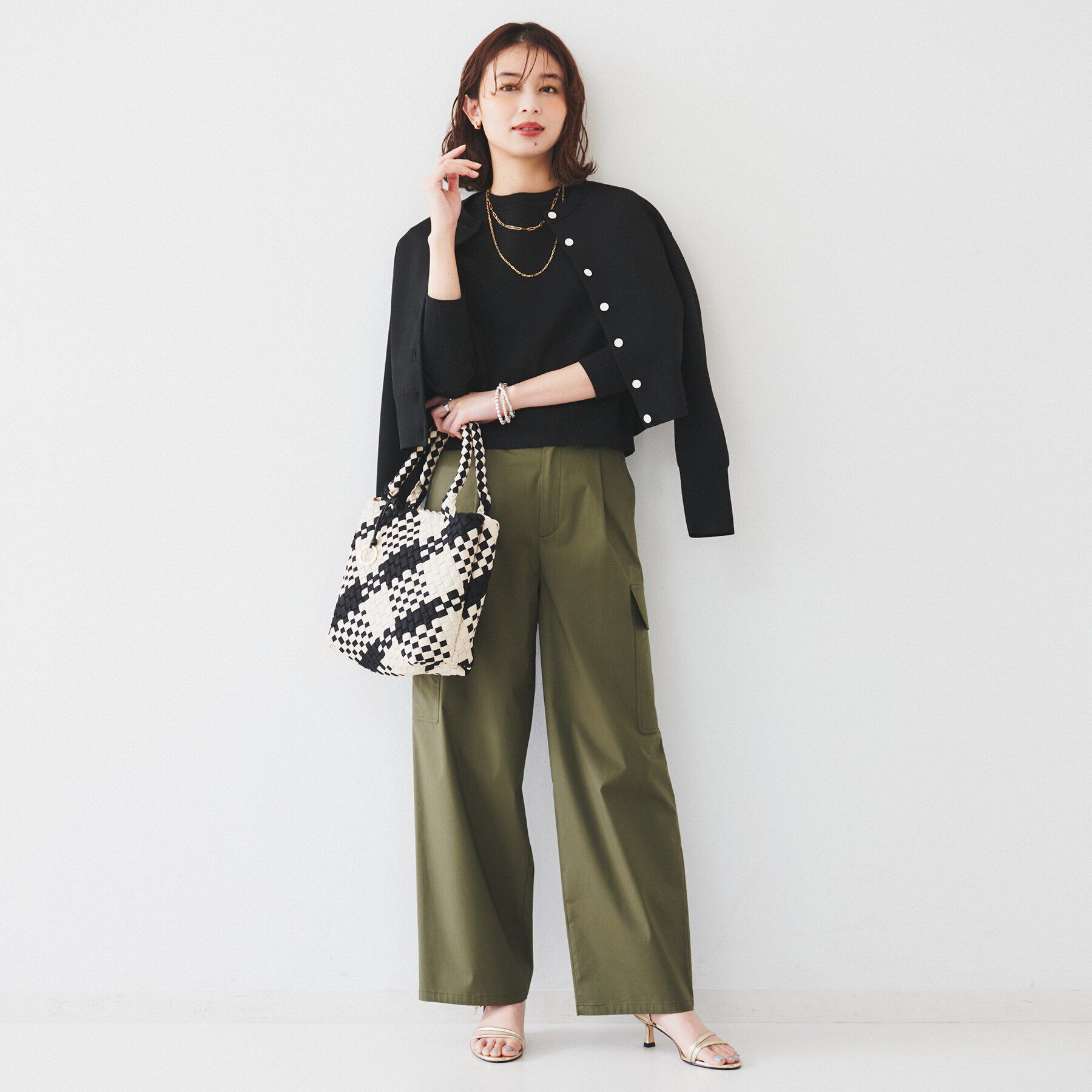 UNTITLED「【セットアップ可能】スポンディッシュプルオーバー」|ニット・セーター|