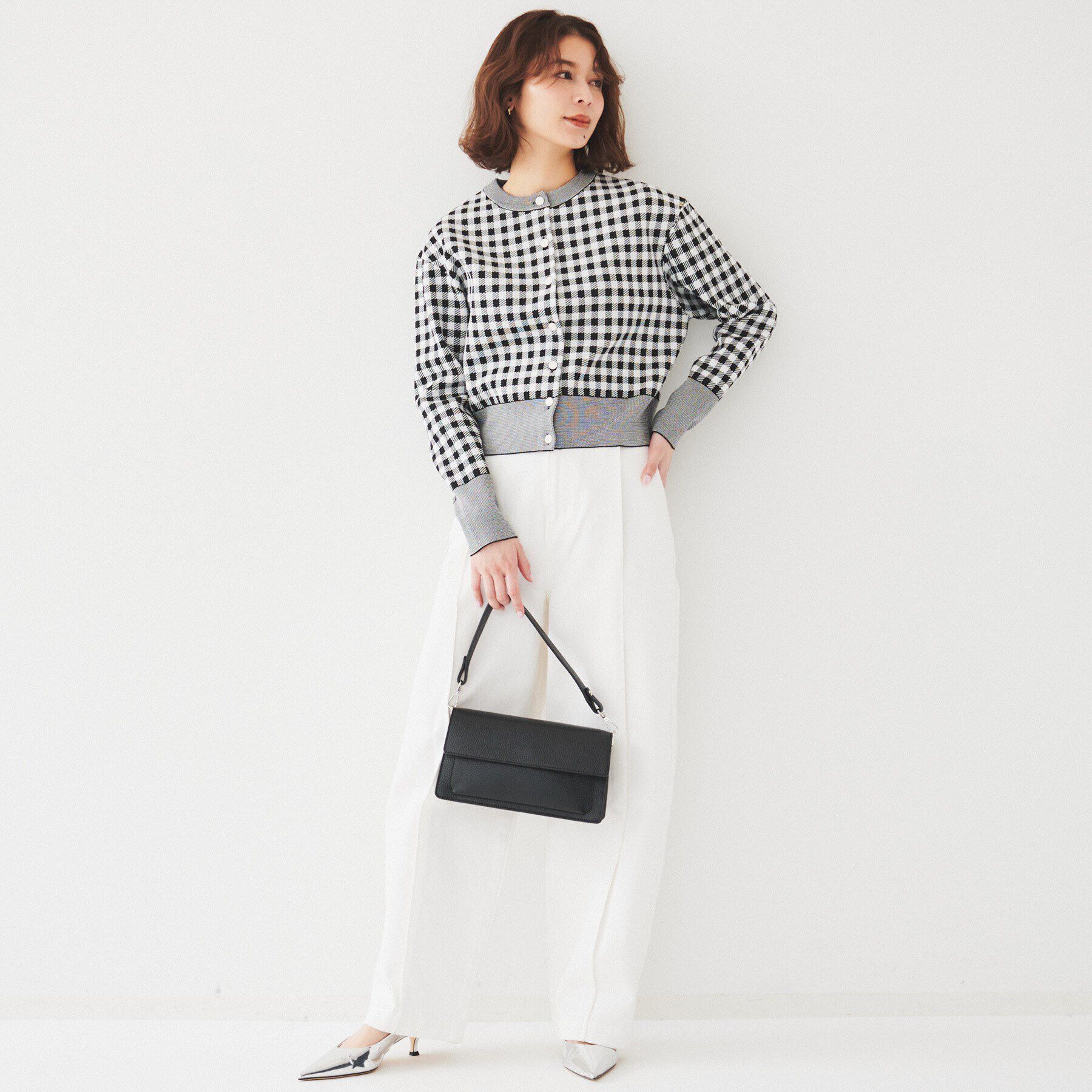 UNTITLED「【セットアップ可能】スポンディッシュ カーディガン」|カーディガン|