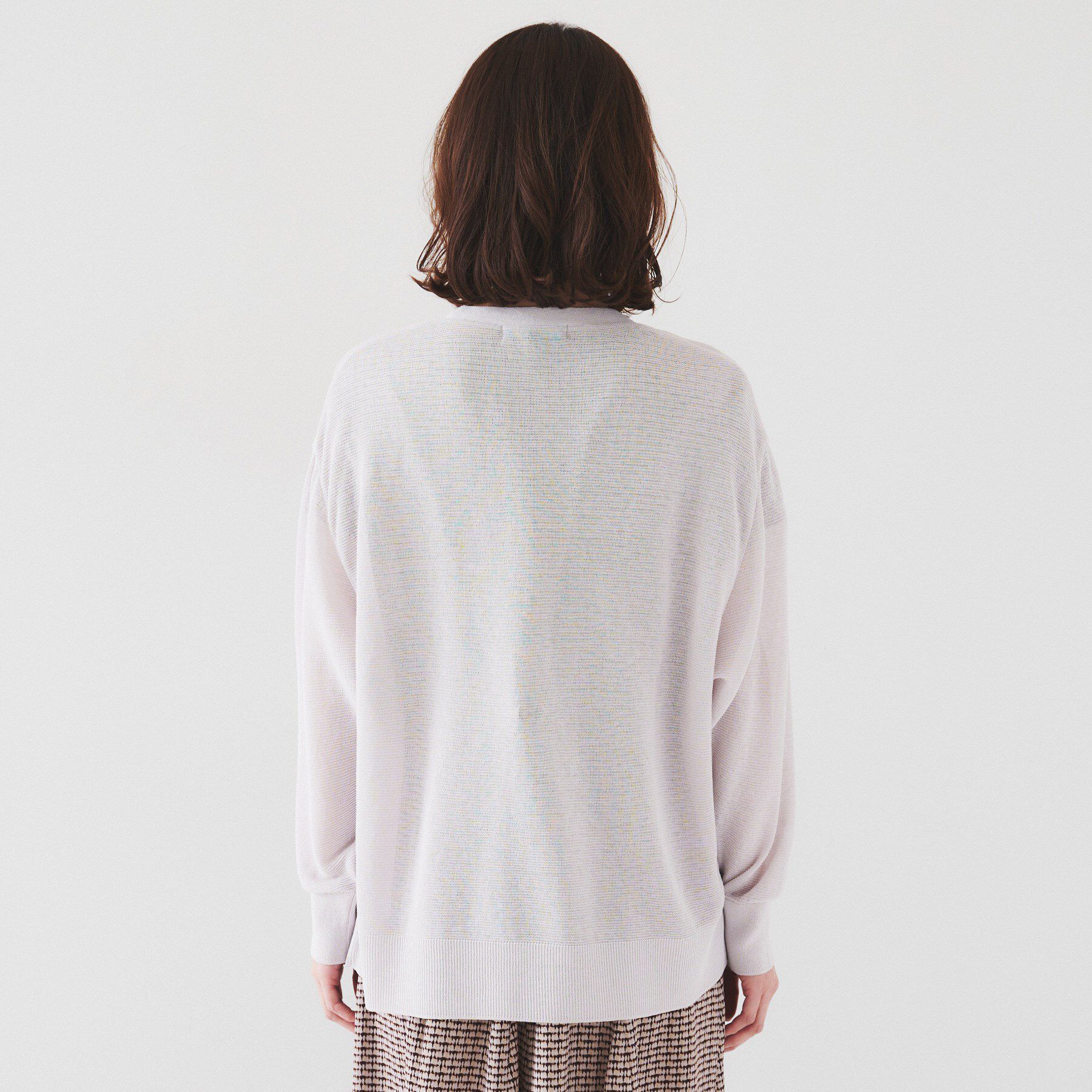 UNTITLED「【体型カバー/日除け】ドルマンスリーブ ガーターカーディガン」|カーディガン|