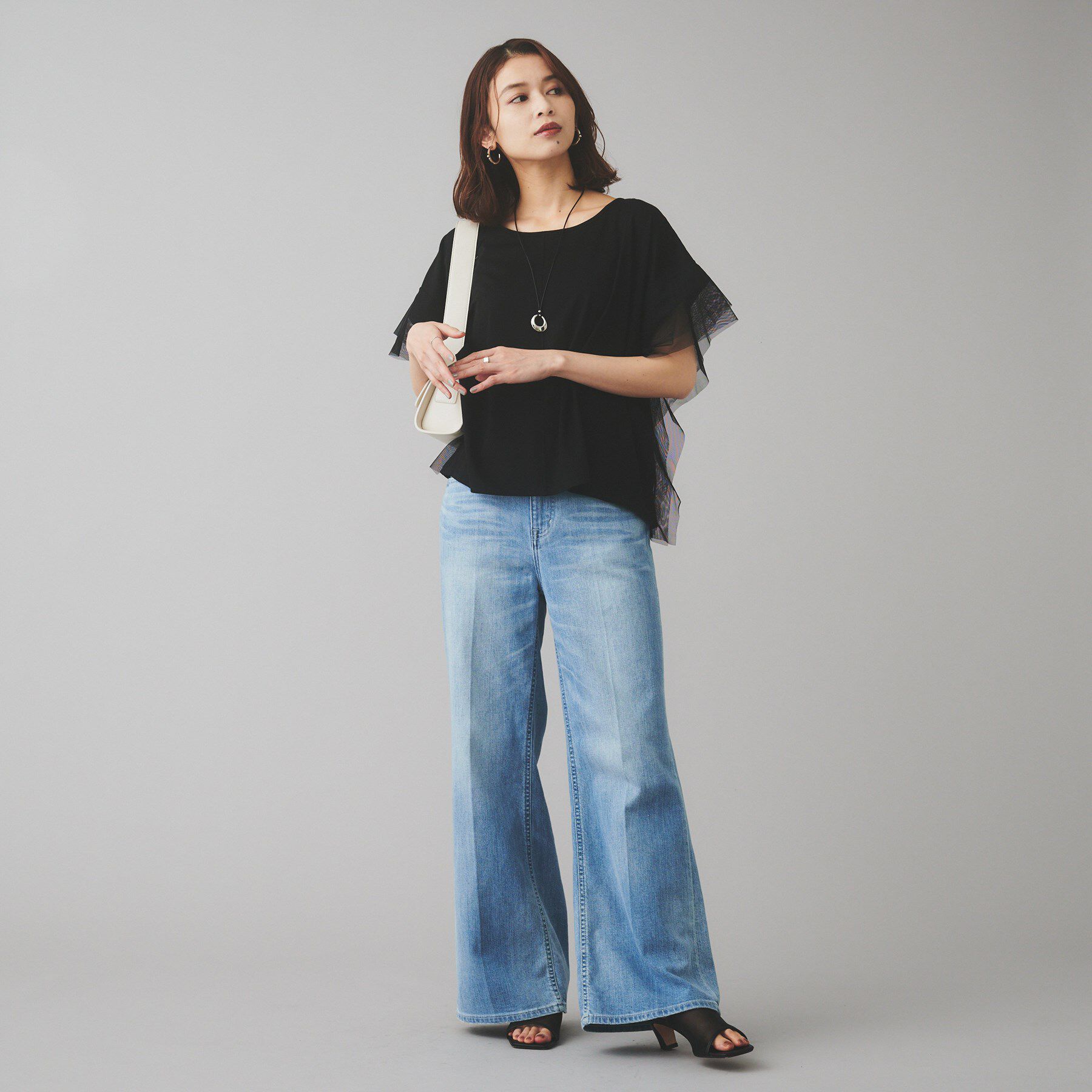 UNTITLED「【TORRAZZO DONNA】前後2wayポンチョプルオーバー」|Tシャツ・カットソー|