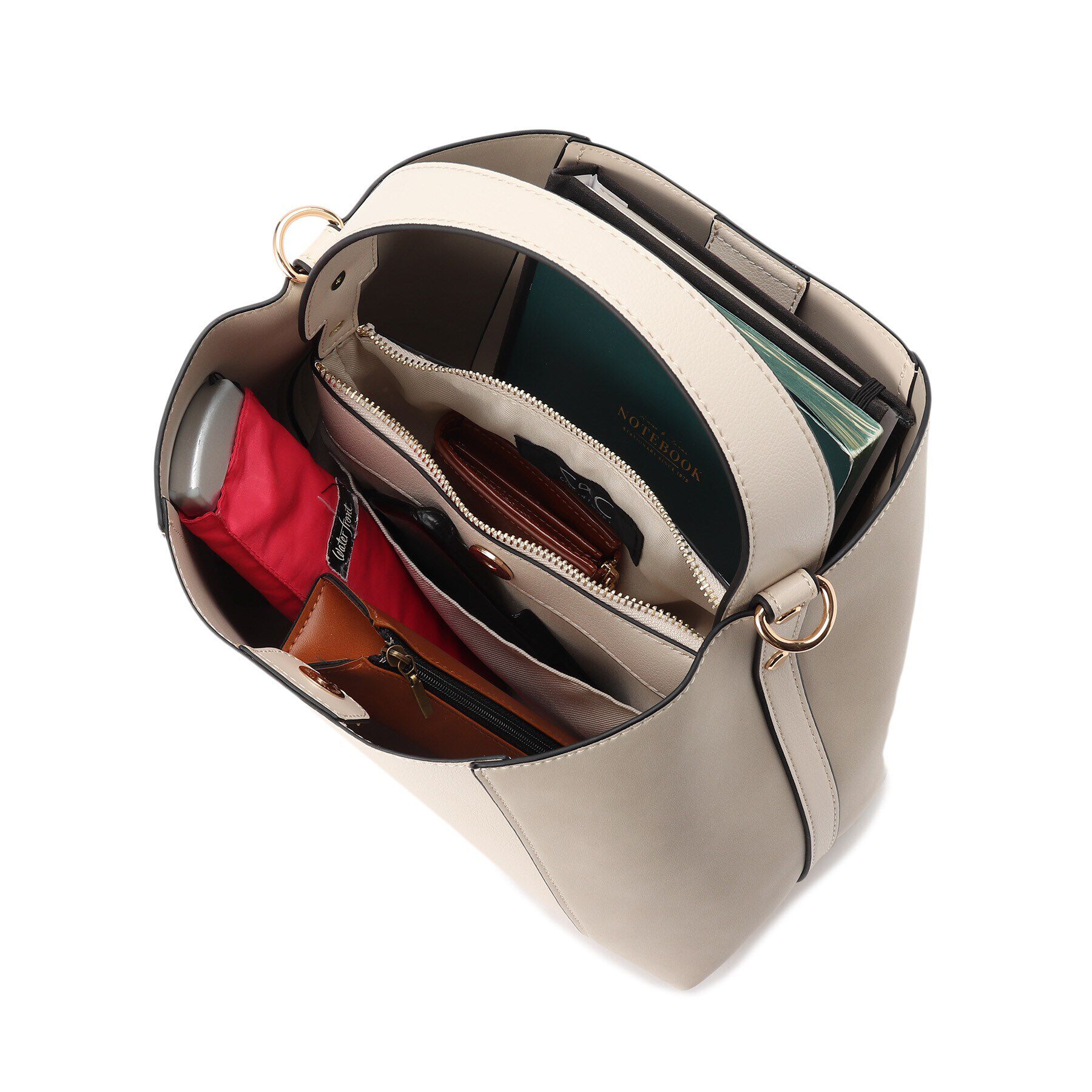 COUP DE CHANCE「【2WAY】フェイクスエードコンビ ワンハンドルバッグ」|ショルダー・メッセンジャー|