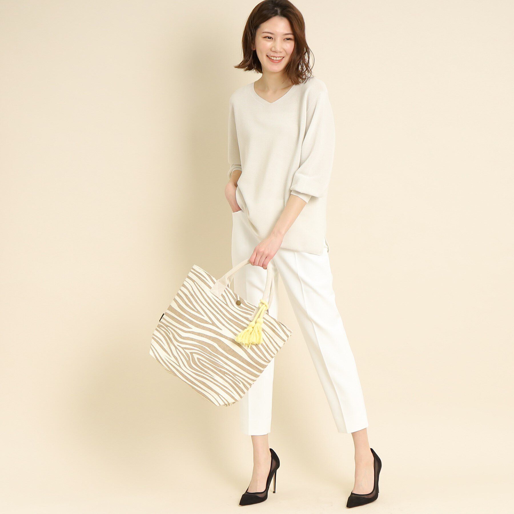 COUP DE CHANCE「【サスティナブル/A4サイズ収納】アニマルエコバッグ」|エコバッグ|