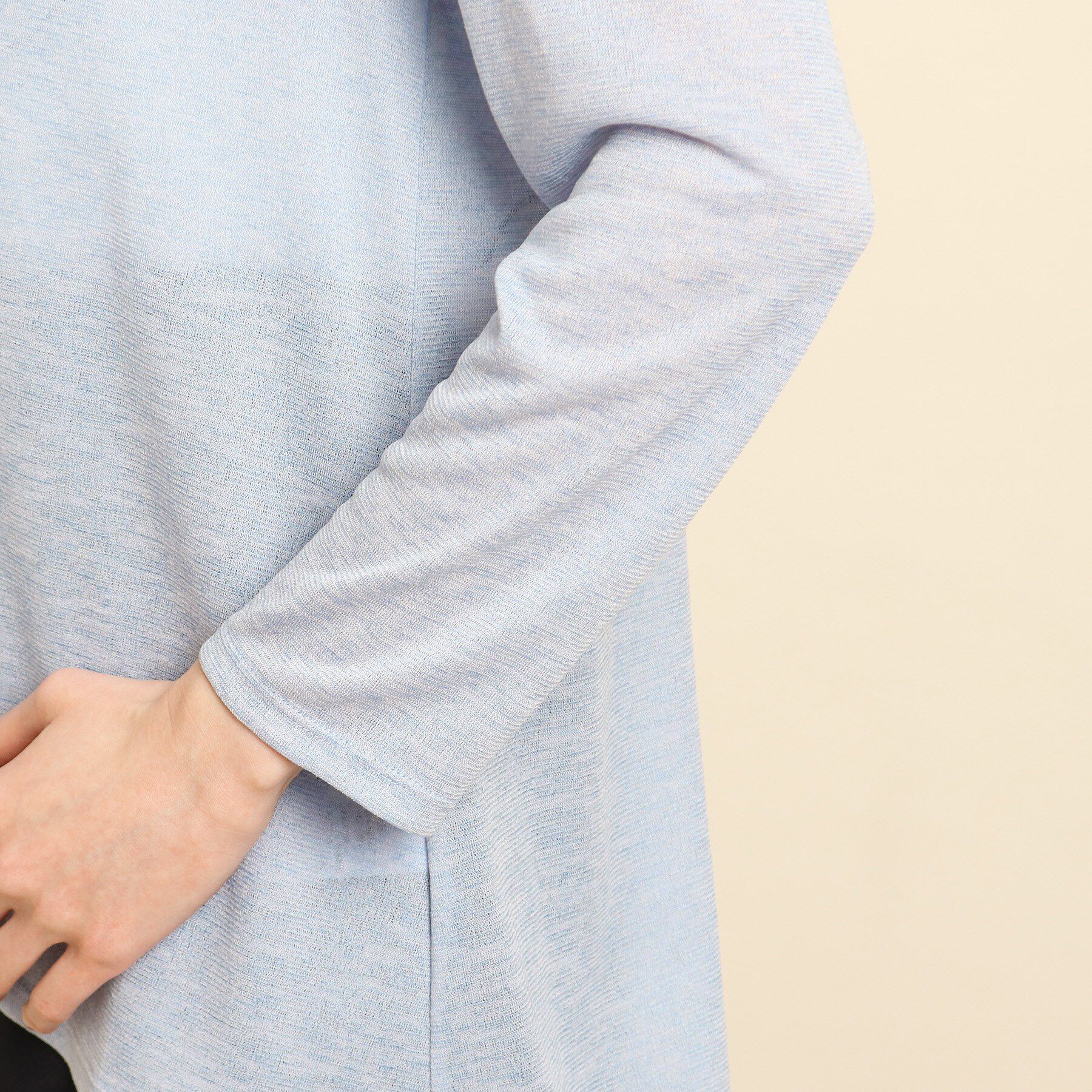 COUP DE CHANCE「【日本製/洗える】着流しジャージカーディガン」|カーディガン|