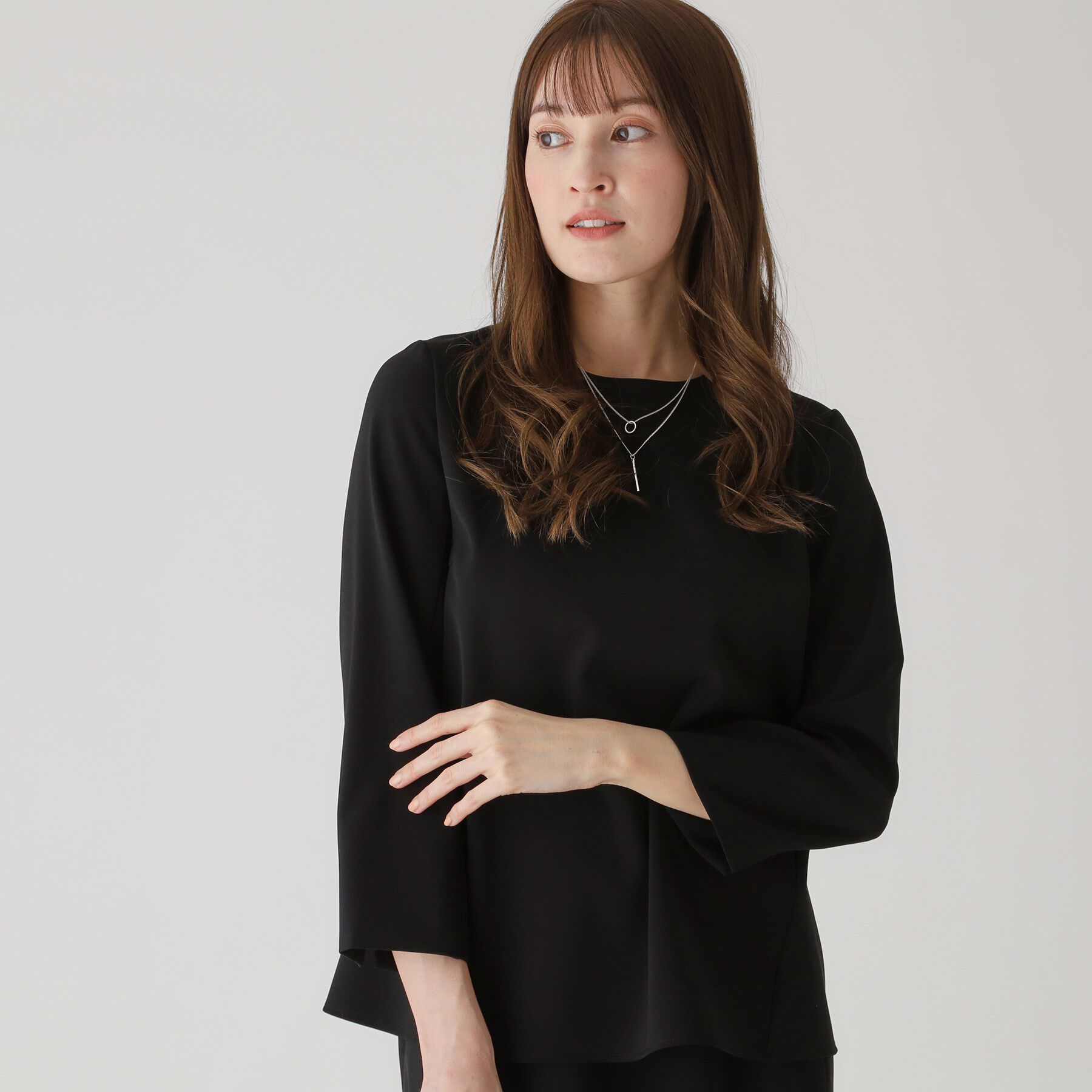 COUP DE CHANCE「【洗える／撥水加工】Aラインブラウス」|シャツ・ブラウス|