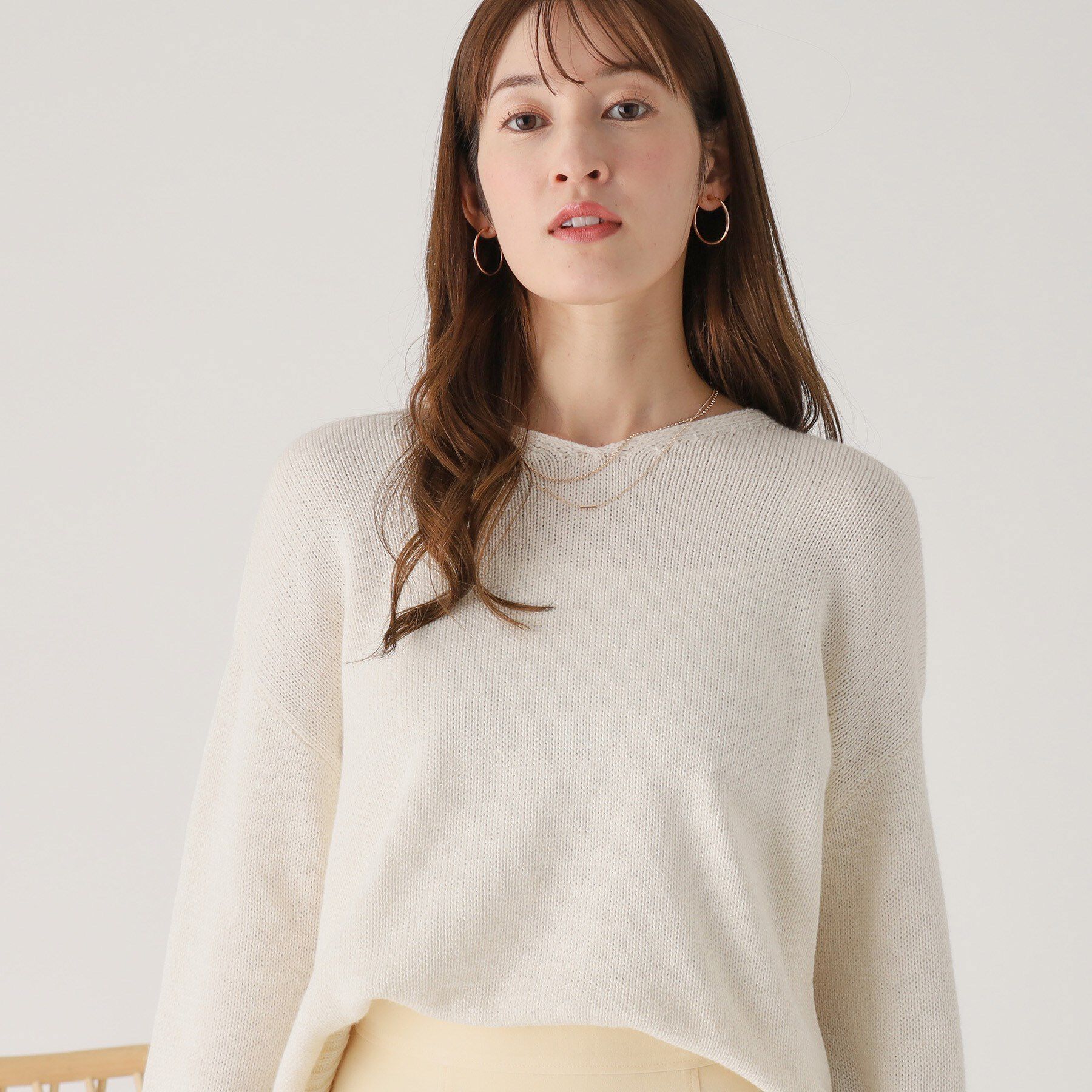 COUP DE CHANCE「【洗える／日本製】ニットプルオーバー」|ニット・セーター|