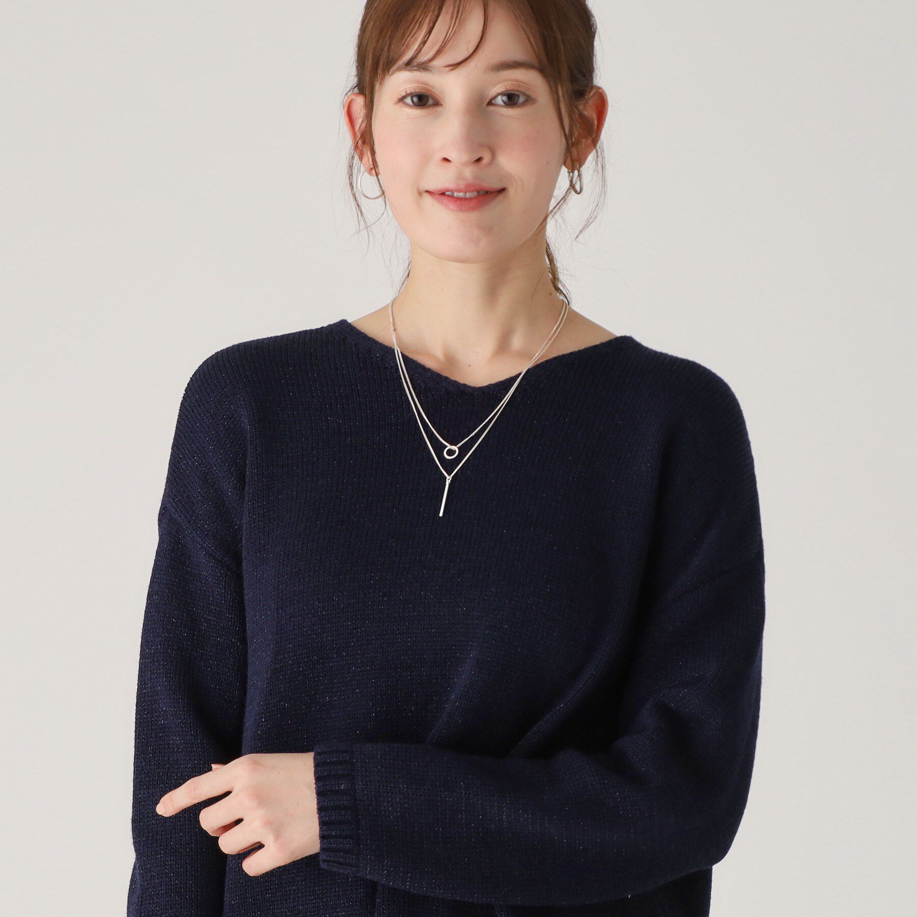 COUP DE CHANCE「【洗える／日本製】ニットプルオーバー」|ニット・セーター|