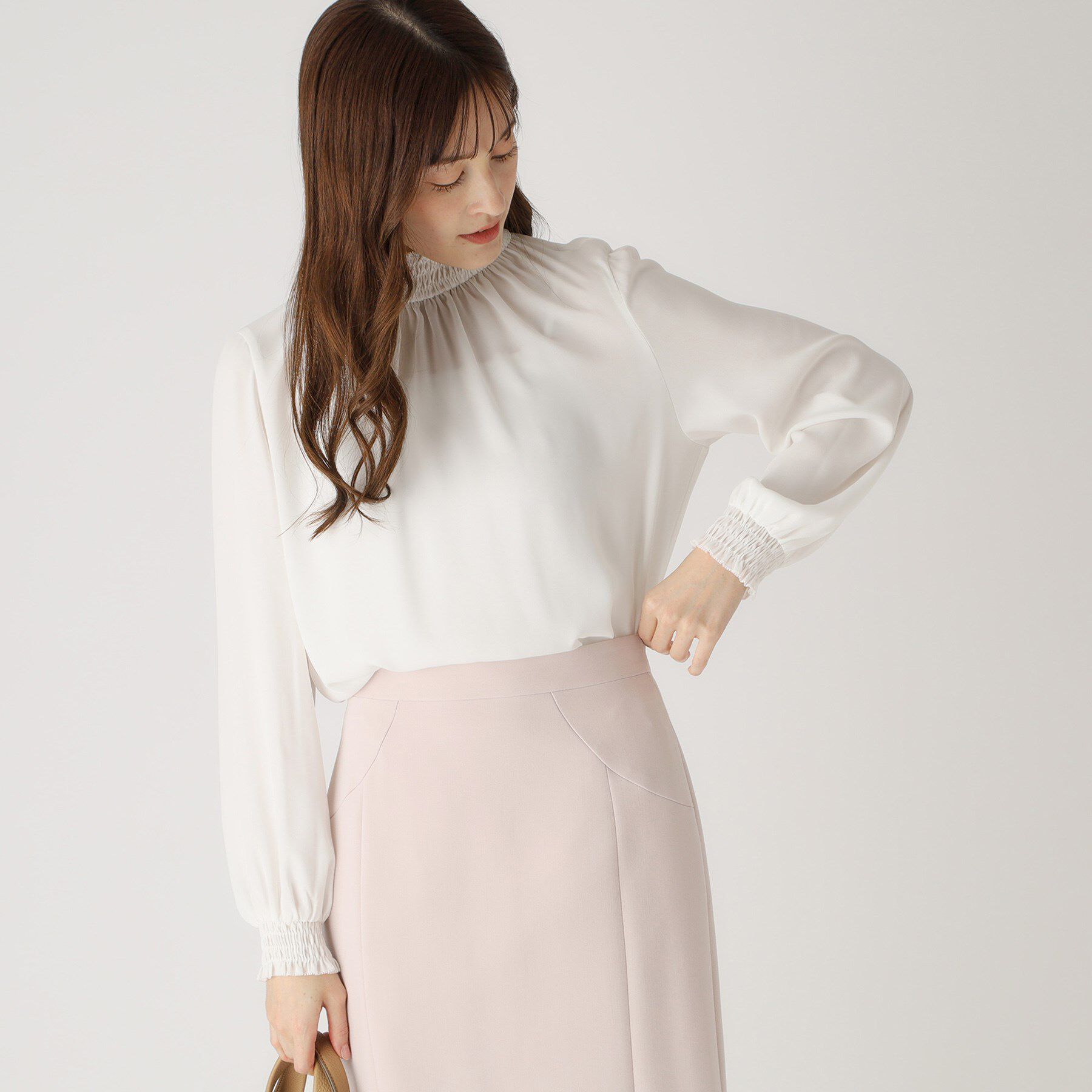 COUP DE CHANCE「【洗える】デザインブラウス」|シャツ・ブラウス|