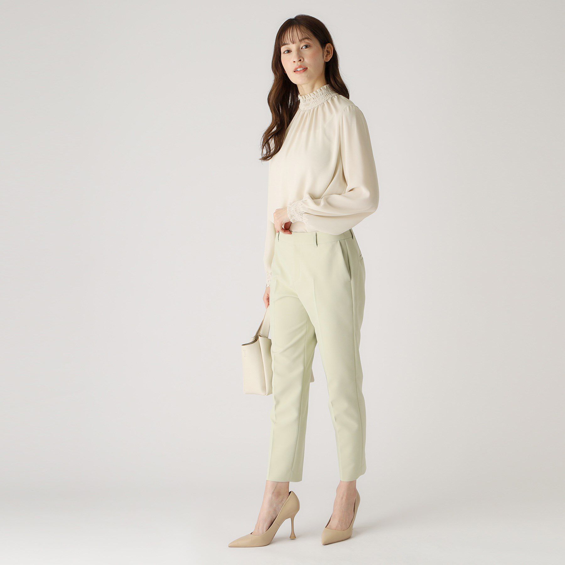 COUP DE CHANCE「【洗える】デザインブラウス」|シャツ・ブラウス|