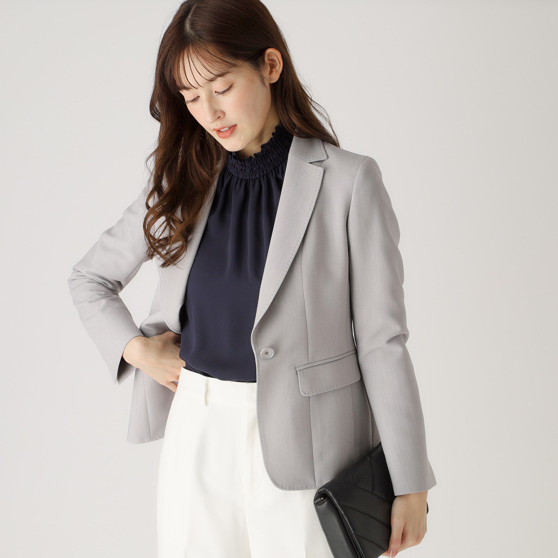 COUP DE CHANCE「【洗える】デザインブラウス」|シャツ・ブラウス|