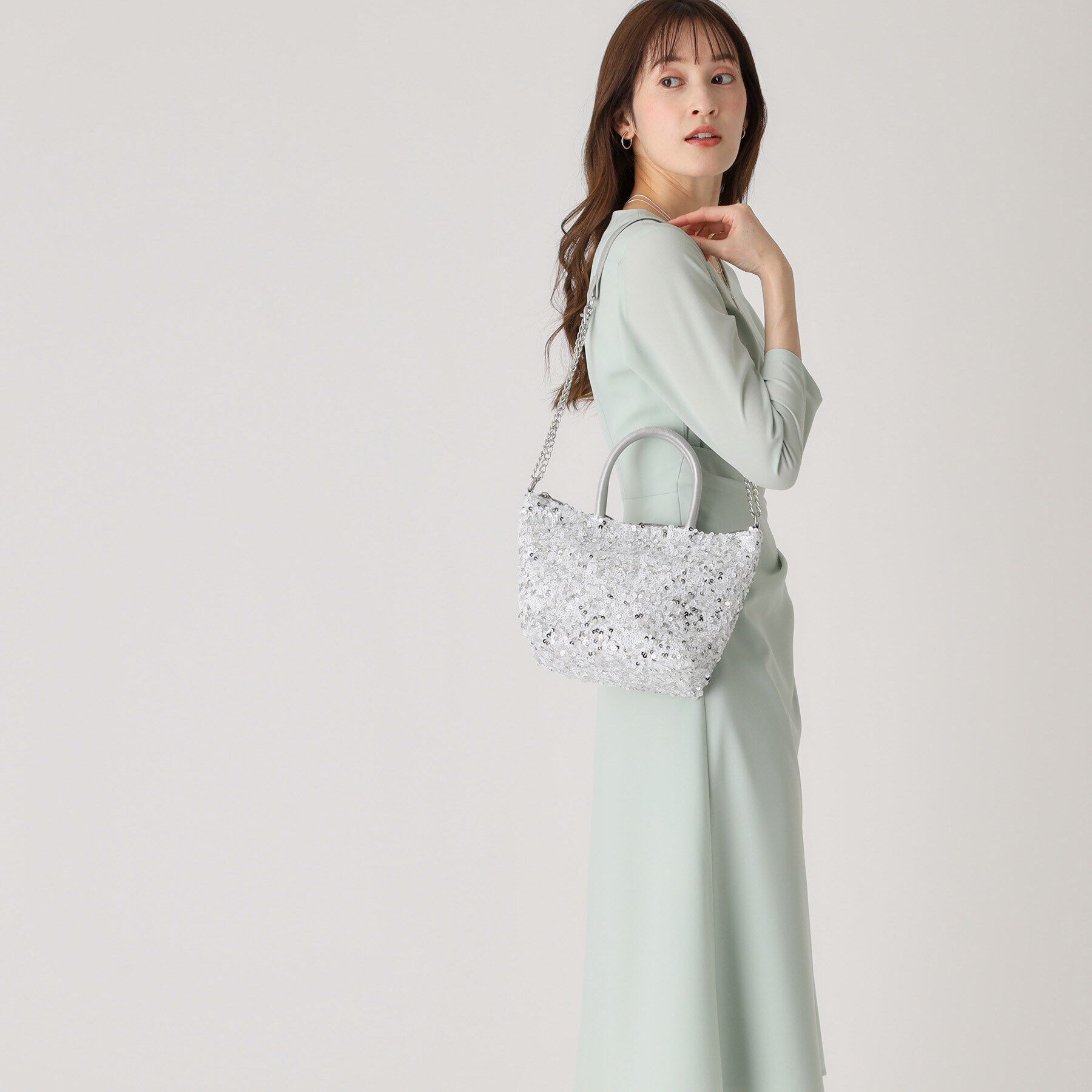 COUP DE CHANCE「キラキラ輝く大人可愛いスパンコールバッグ」|トートバッグ|