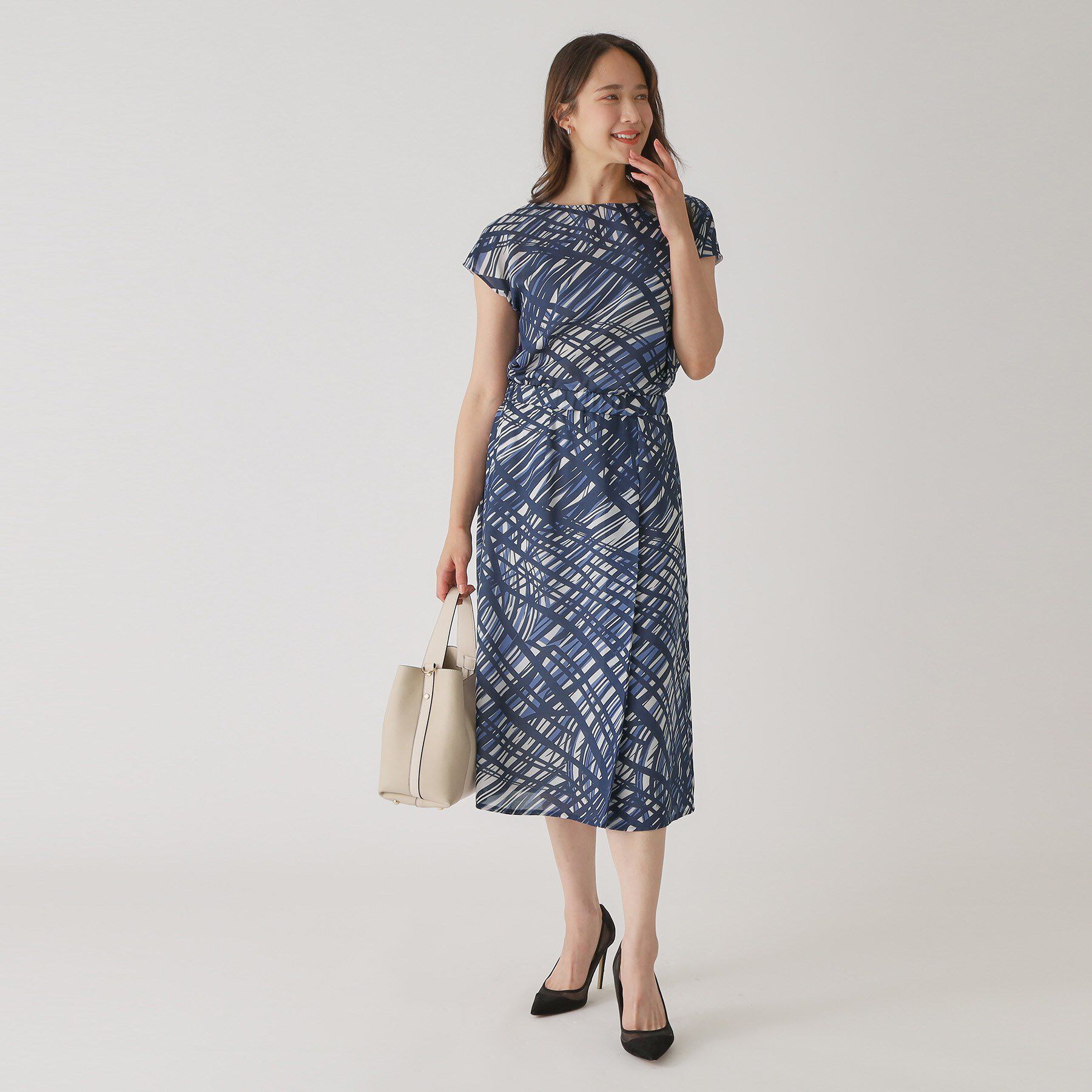 COUP DE CHANCE「【手洗い可／日本製】上品チェック柄のブラウス」|シャツ・ブラウス|