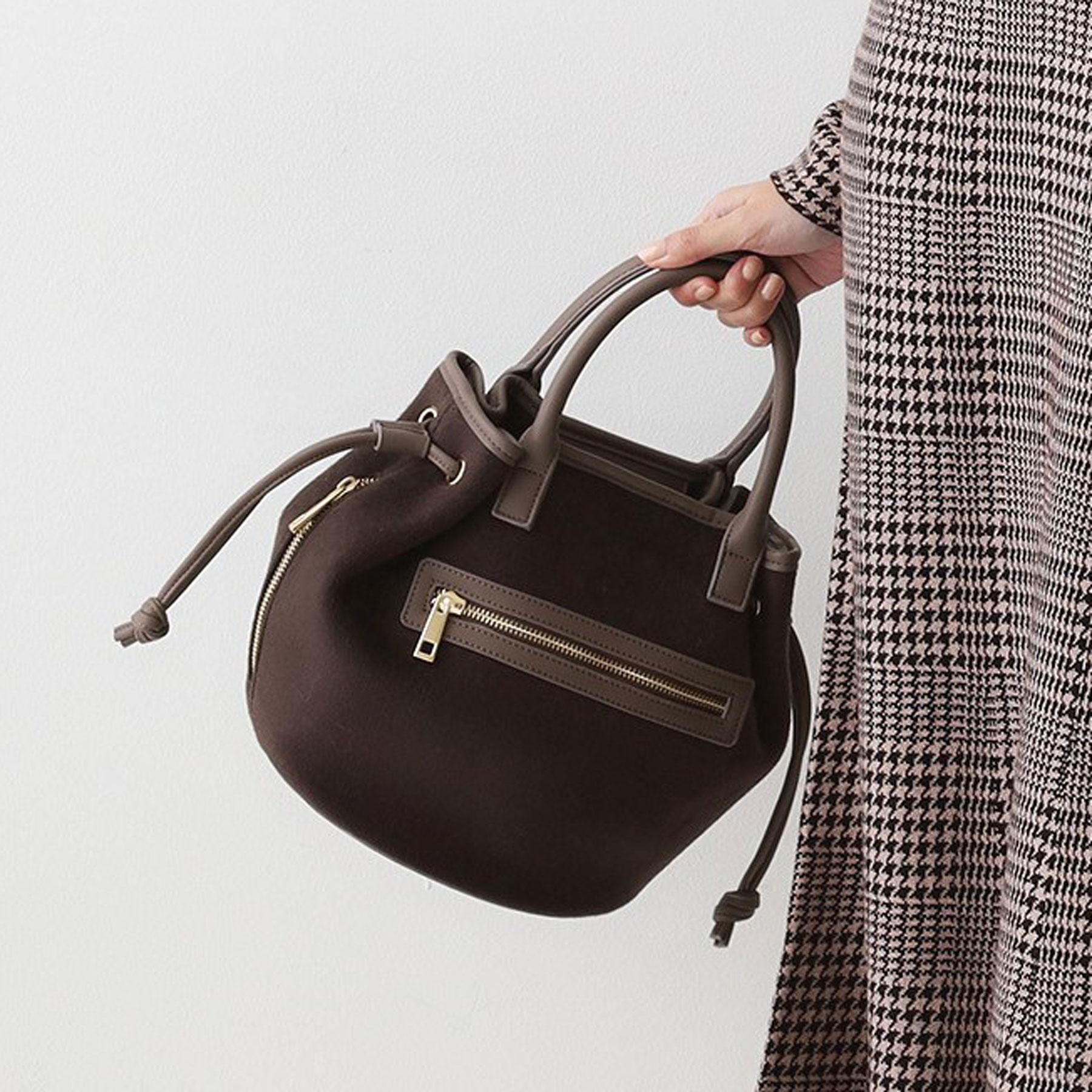 COUP DE CHANCE「ダブルシェイプトート／2WAY使用／ショルダー付き」|トートバッグ|