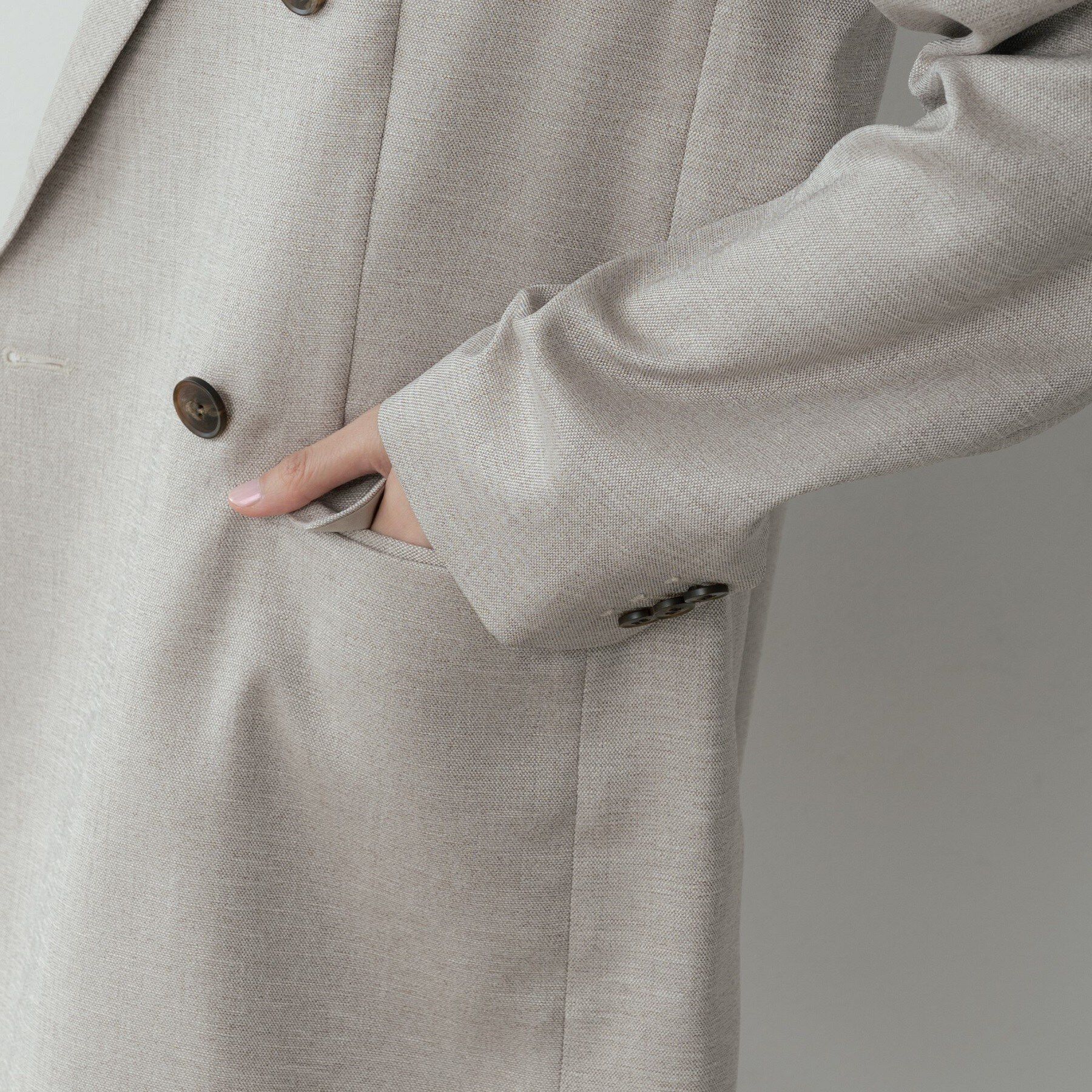 GALLEST「ダブルブレストオーバージャケット」|テーラードジャケット|