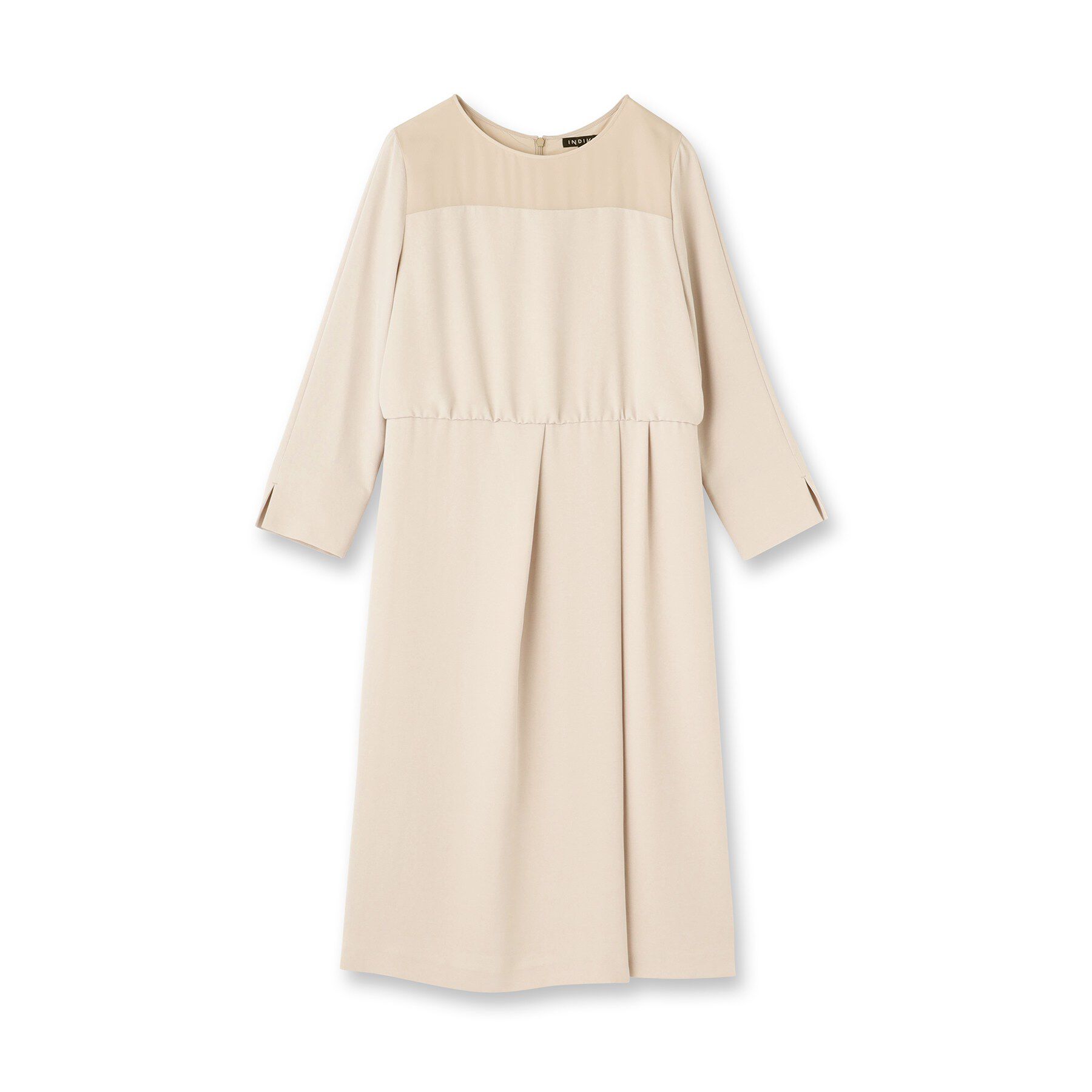 INDIVI「【洗える／SETUP可】着る日傘ヨーク切り替えワンピース」|ワンピース|