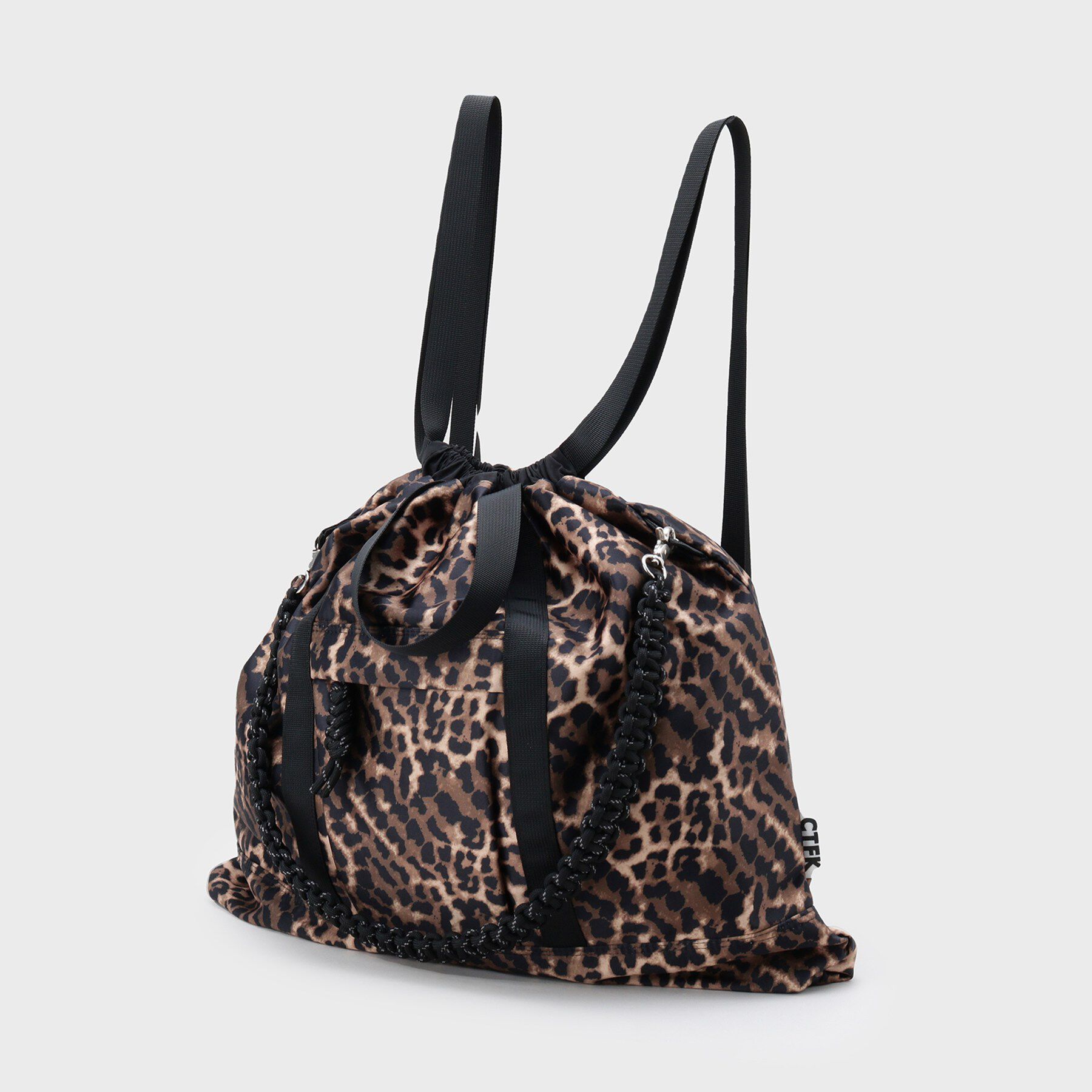 GALLEST「【CONTROL FREAK ／ CTFK】ナイロン3WAYレオパードスクエアトート」|トートバッグ|