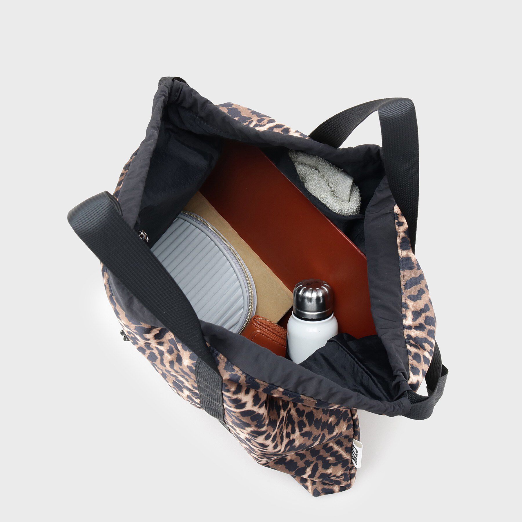 GALLEST「【CONTROL FREAK ／ CTFK】ナイロン3WAYレオパードスクエアトート」|トートバッグ|