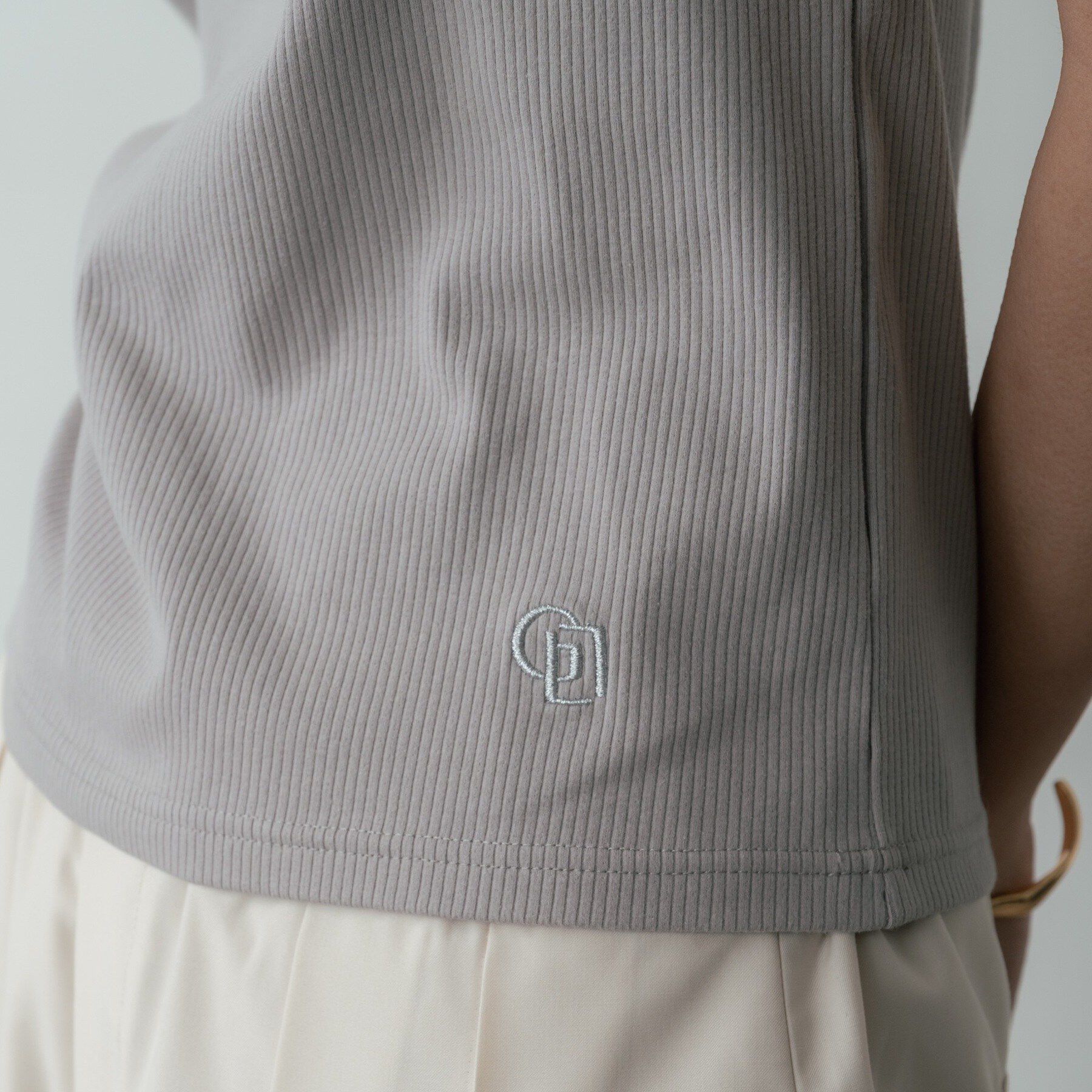 GALLEST「アシメリブタンクトップ」|キャミソール|