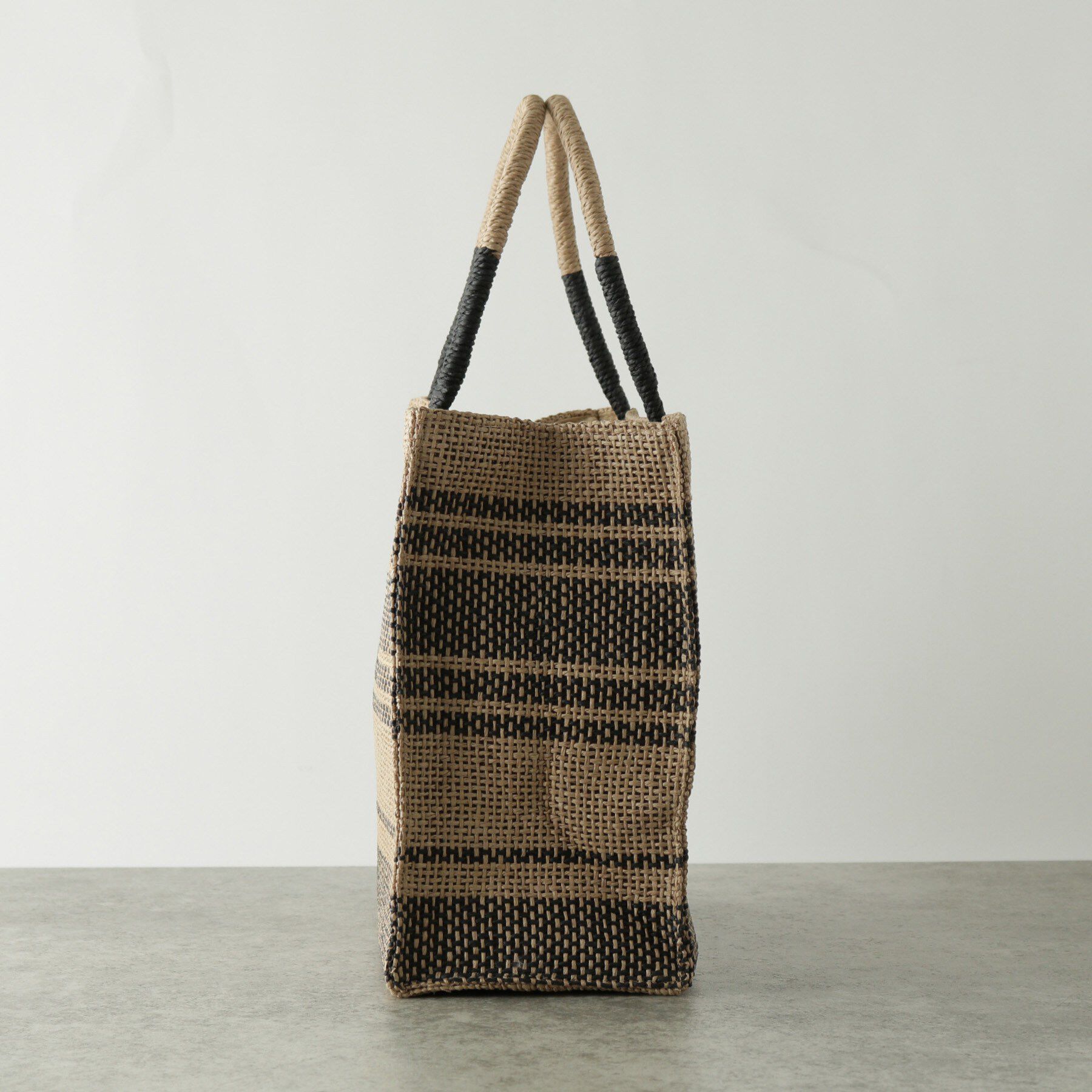 GALLEST「ボーダーボックストート」|トートバッグ|