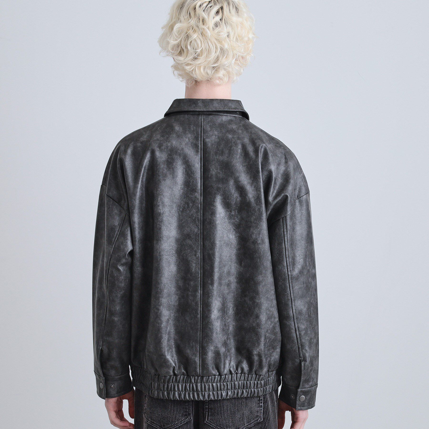 tk.TAKEO KIKUCHI「ヴィンテージライクドロップショルダージップブルゾン」|ブルゾン・スタジャン|