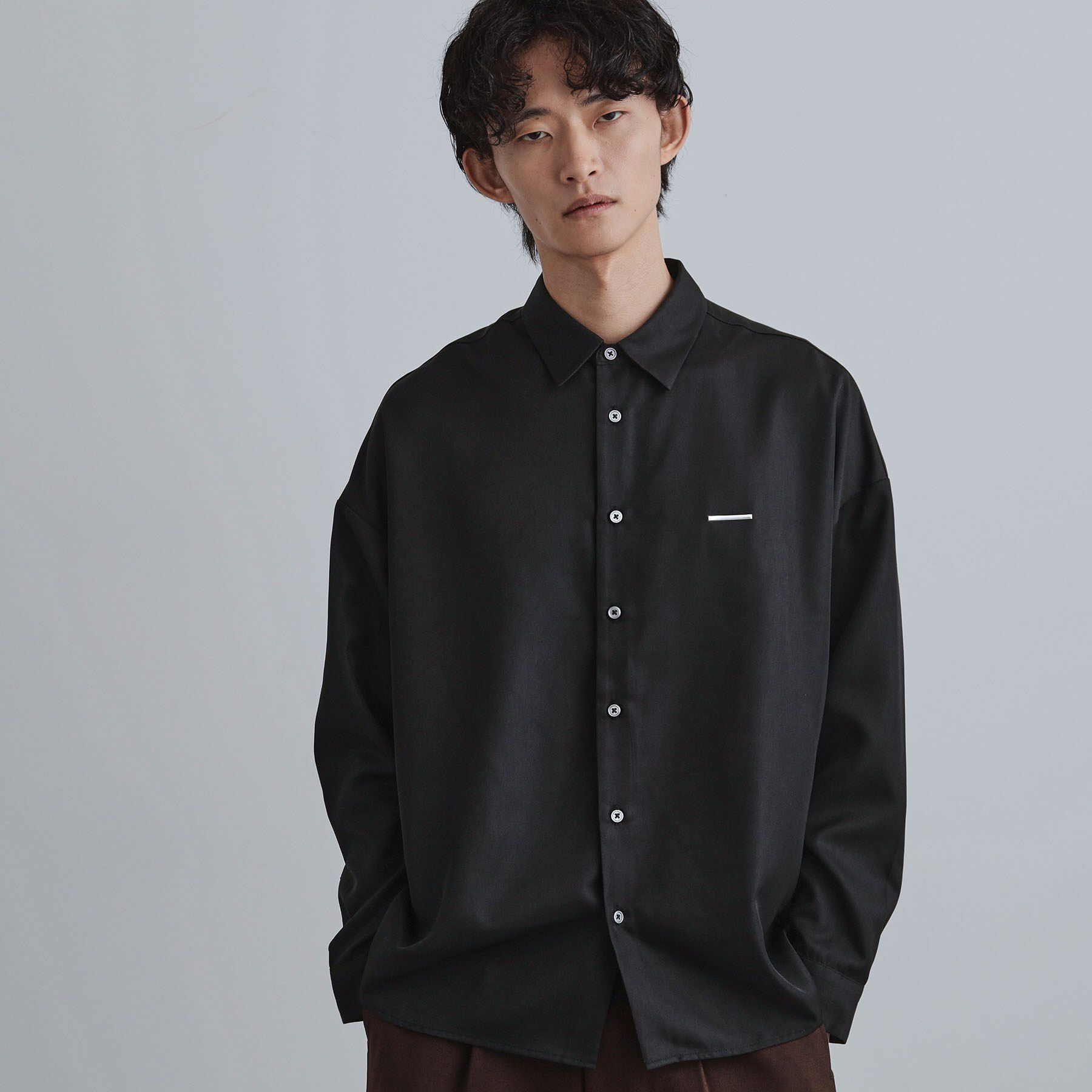 tk.TAKEO KIKUCHI「オーバーとろみシャツ」|シャツ・ブラウス|