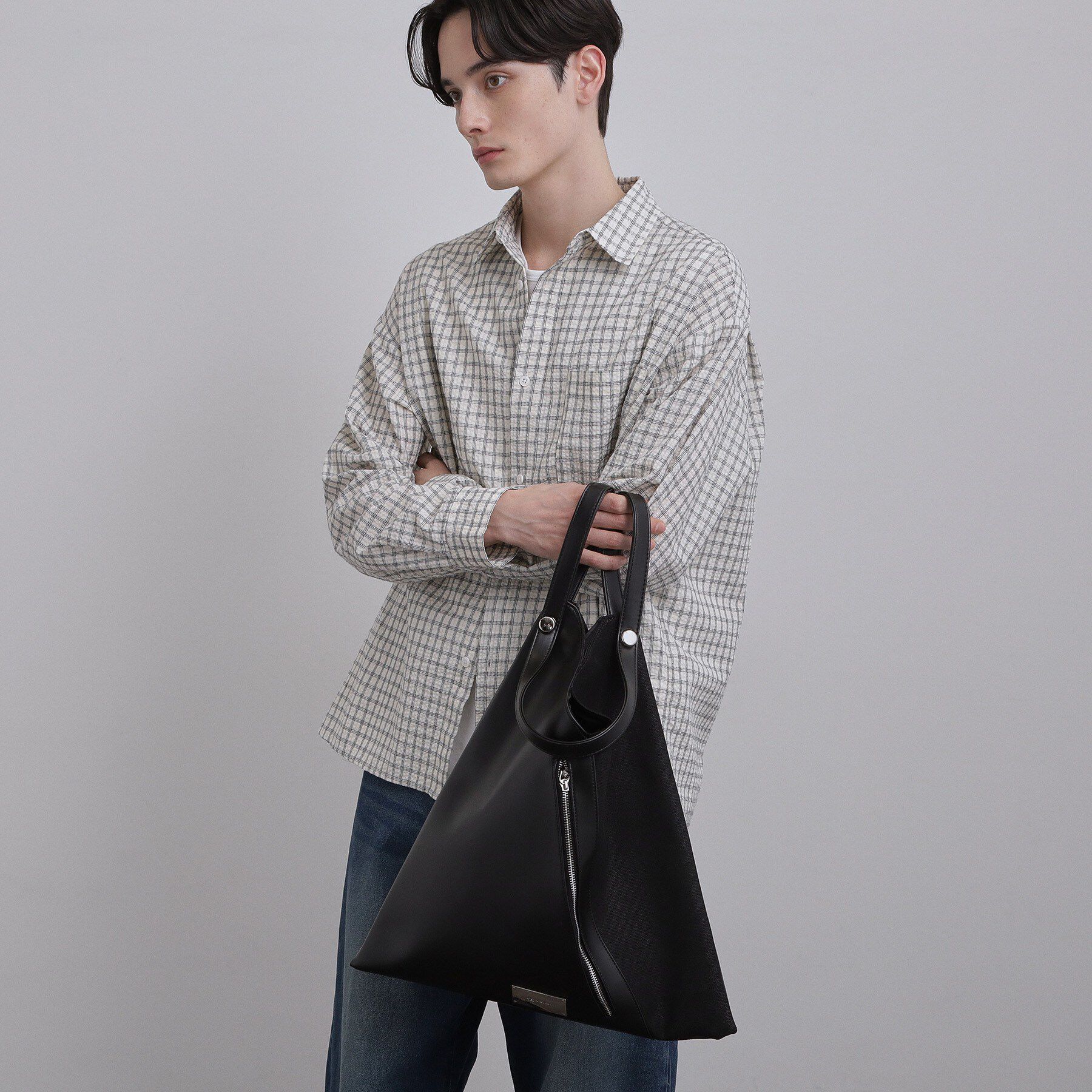 tk.TAKEO KIKUCHI「【2WAY】ツートーンマルシェショルダーバッグ」|ショルダー・メッセンジャー|