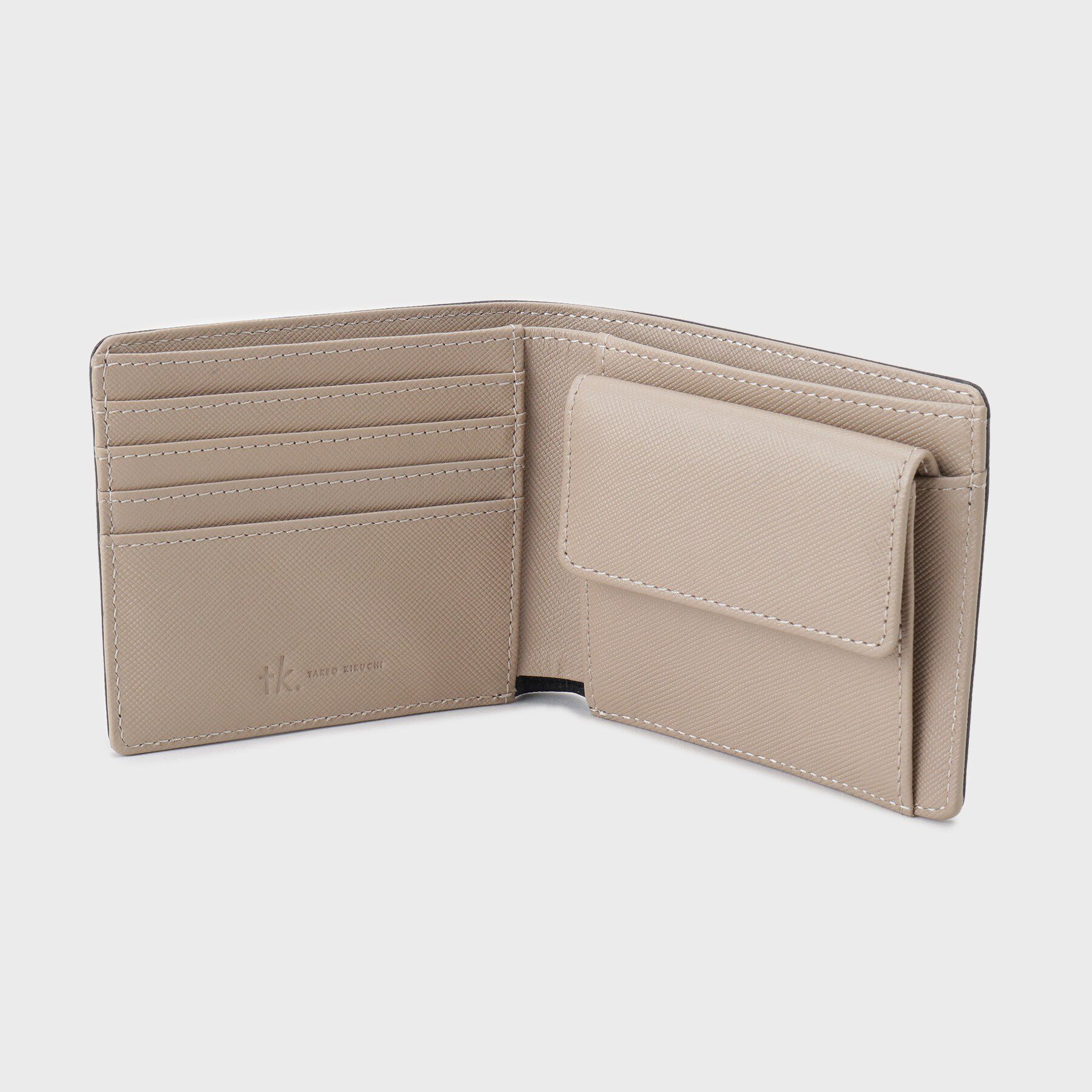 tk.TAKEO KIKUCHI「【牛革】サフィアーノ二つ折り財布」|財布|