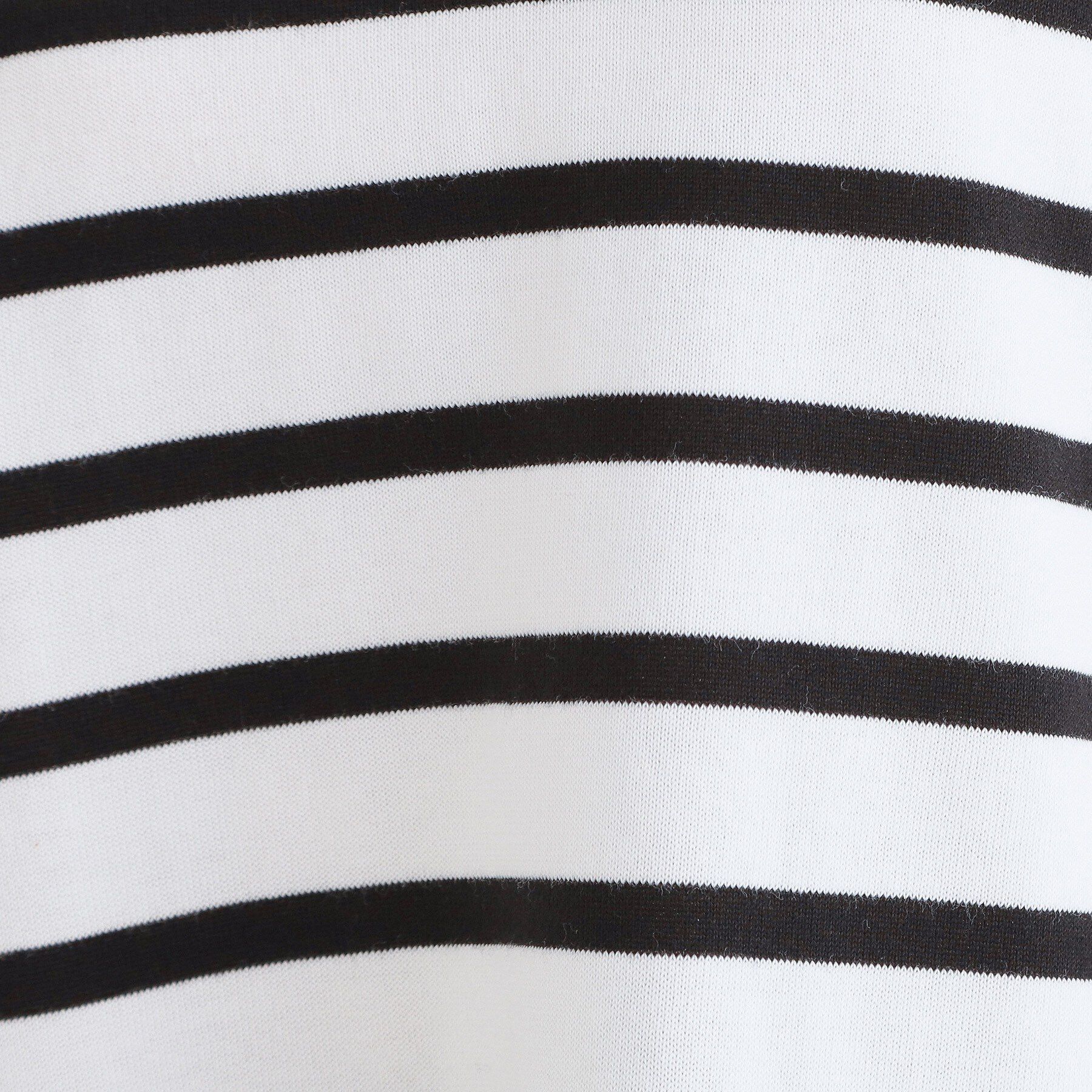 OPAQUE.CLIP「UV リラクシーボートネックニット／オーガニックコットン混【洗濯機OK】《5col》」|ニット・セーター|