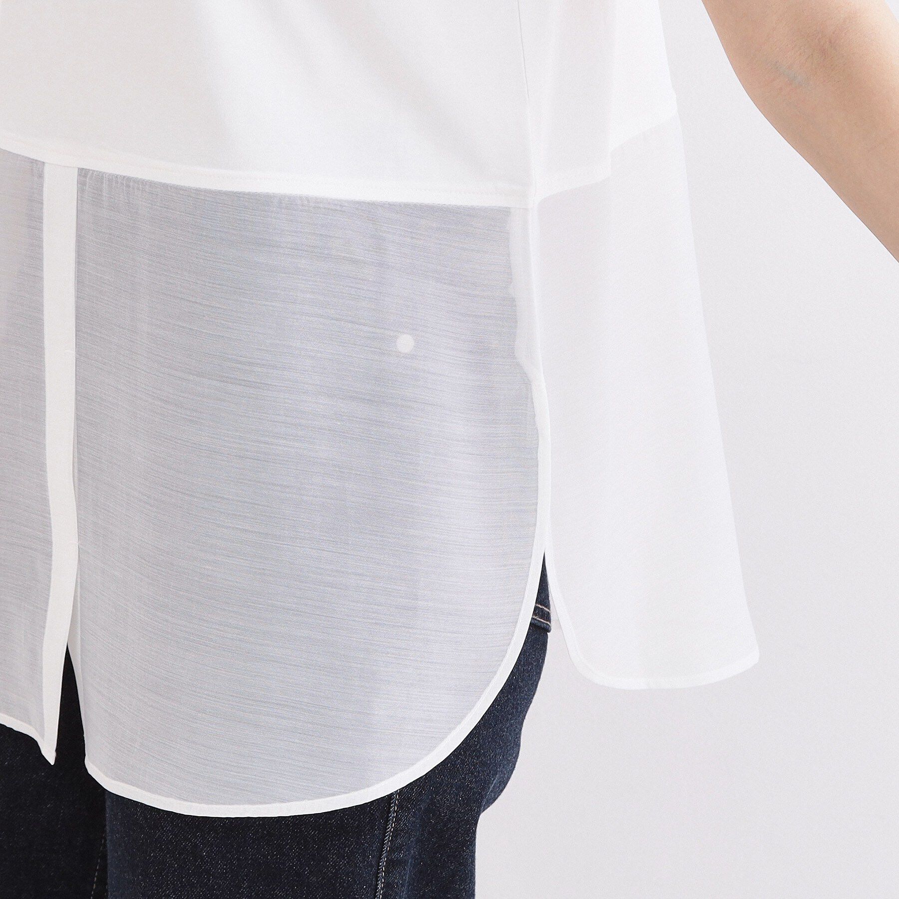 OPAQUE.CLIP「レイヤードドッキングタンクトップ【洗濯機OK】」|キャミソール|